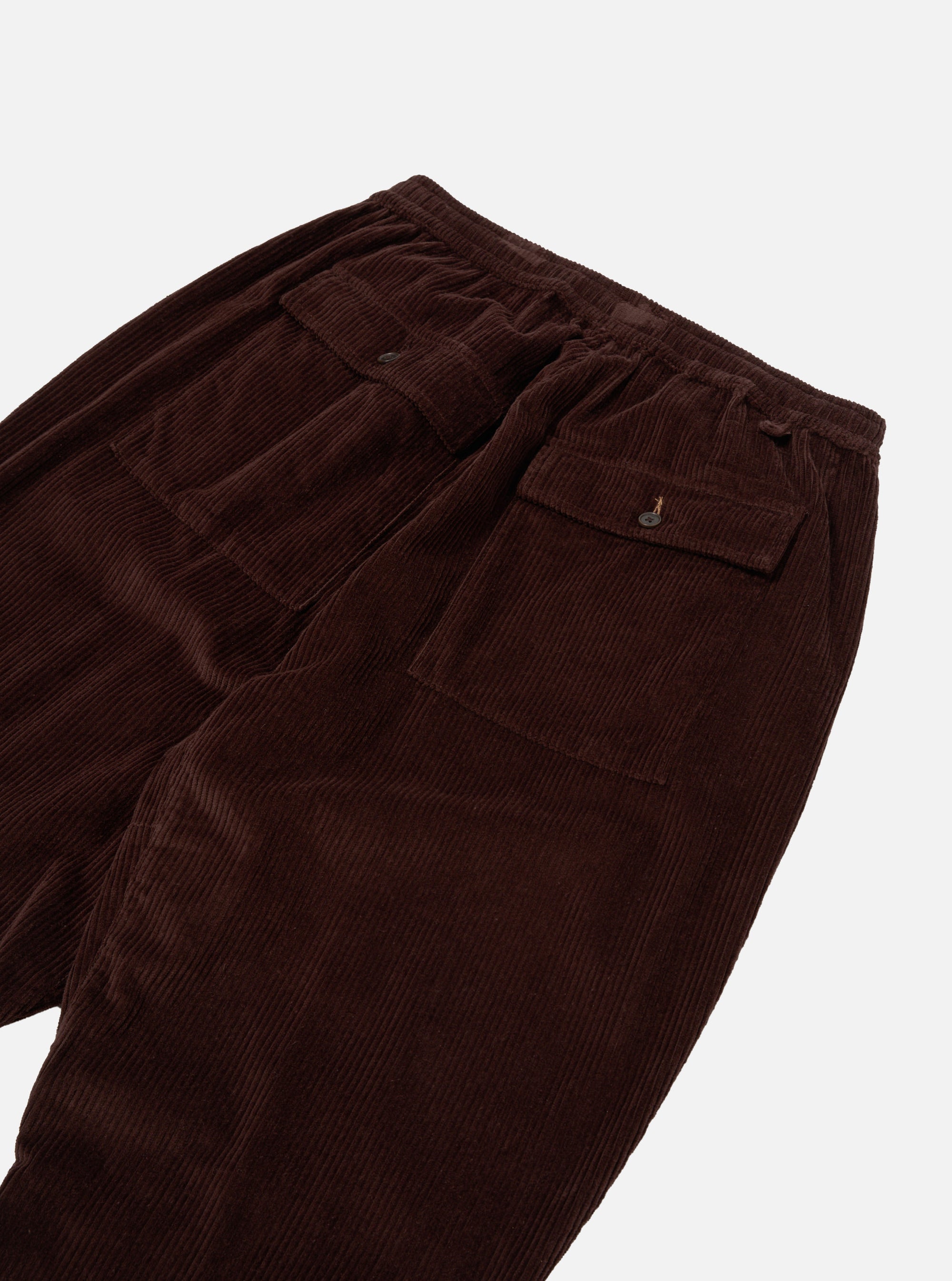 Universal Works Braga Pant in Rich Brown 6 Wale Cord