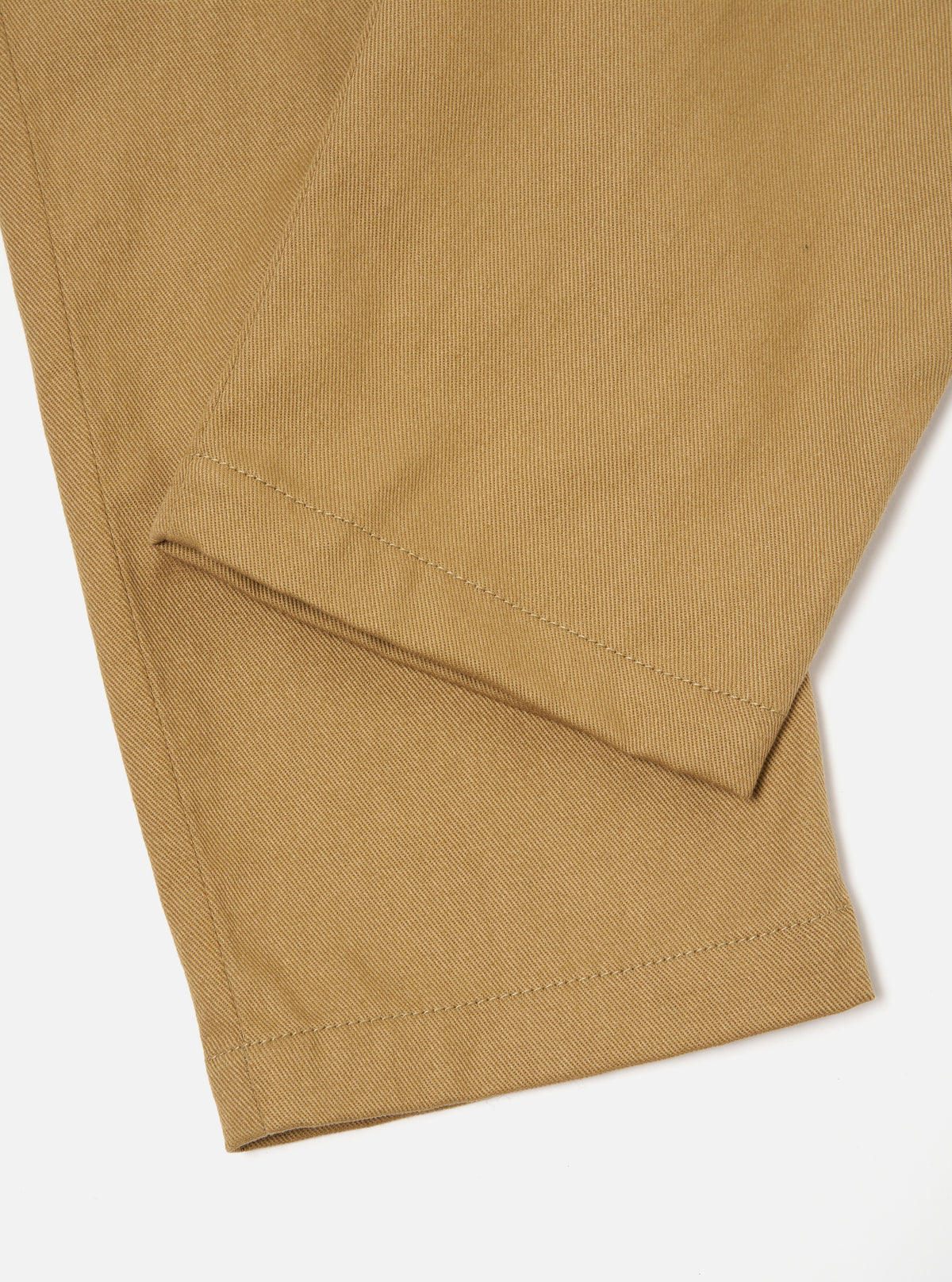 Universal Works Military Chino in Khaki Works Twill