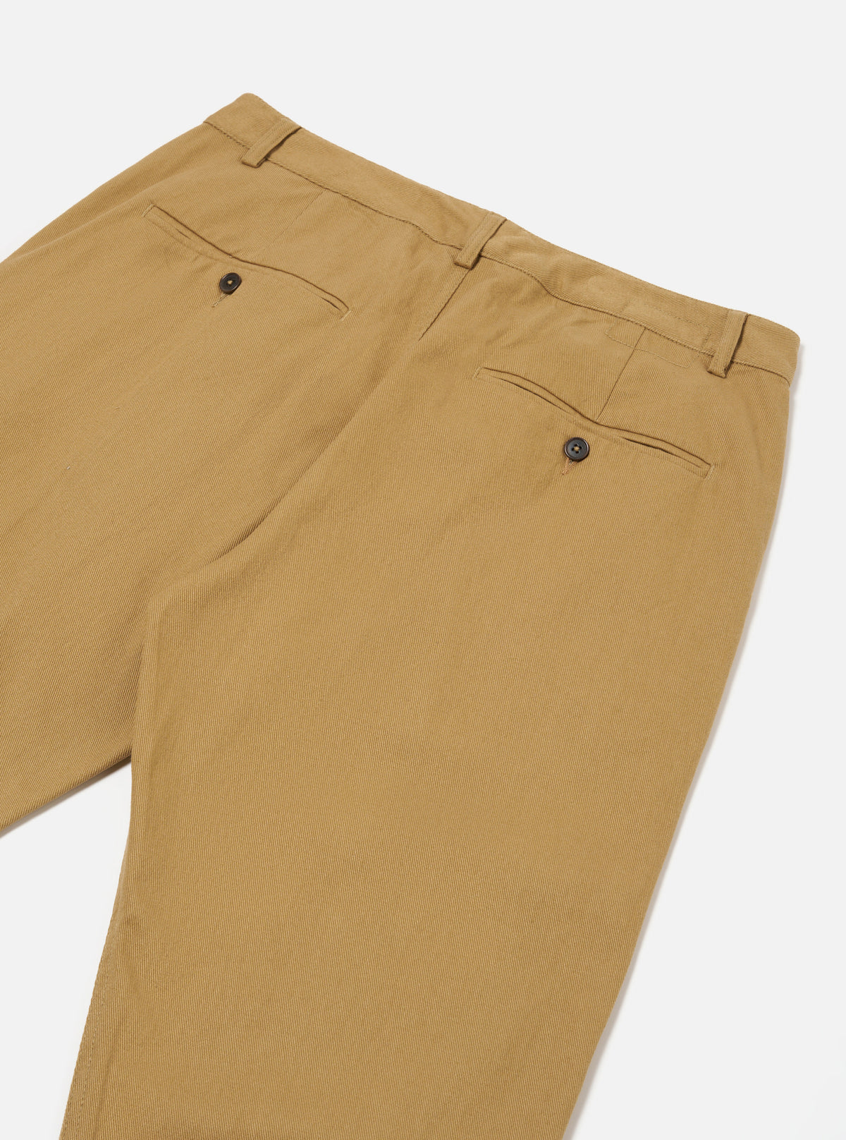 Universal Works Military Chino in Khaki Works Twill