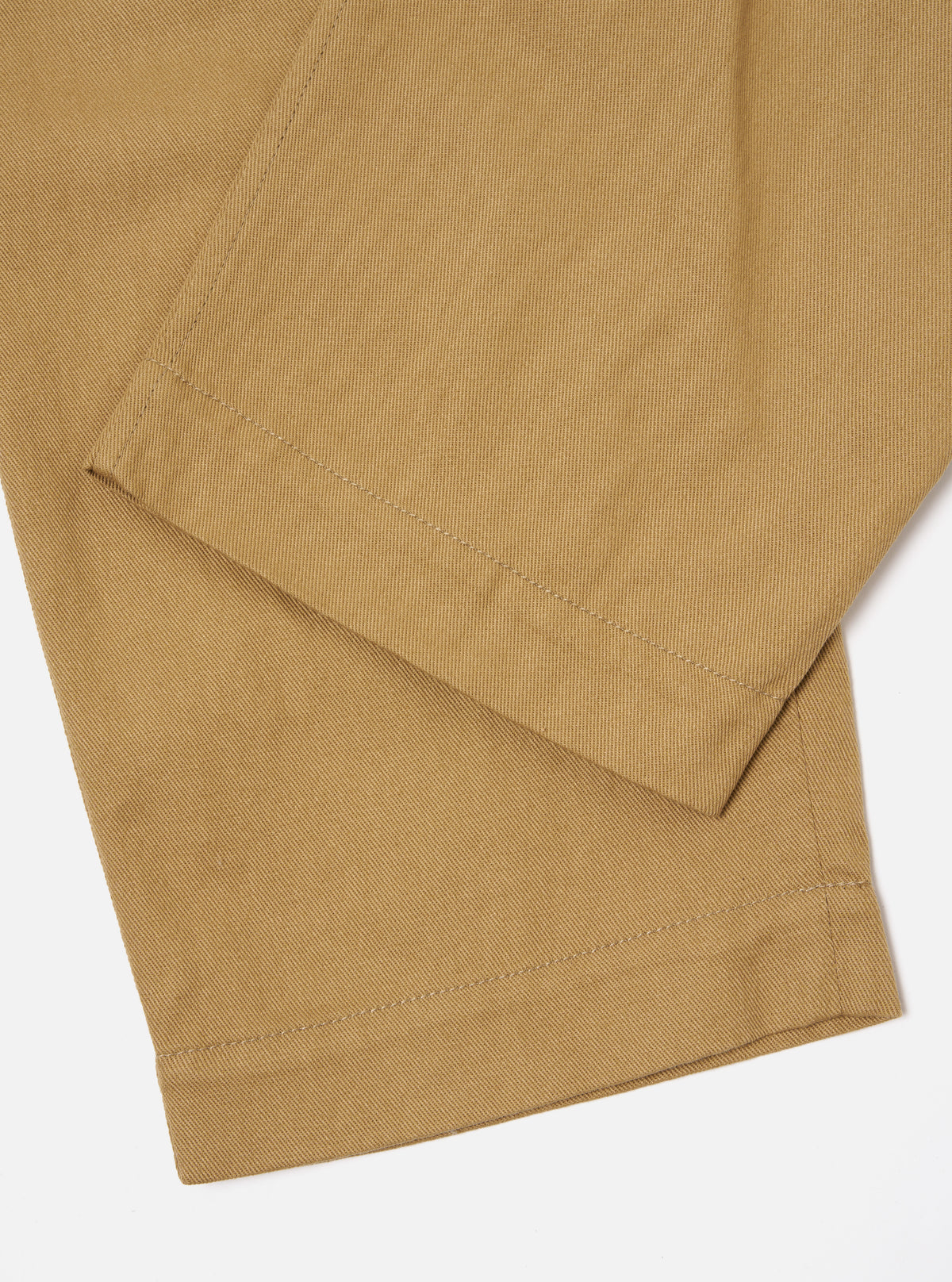 Universal Works Oxford Pant in Khaki Works Twill