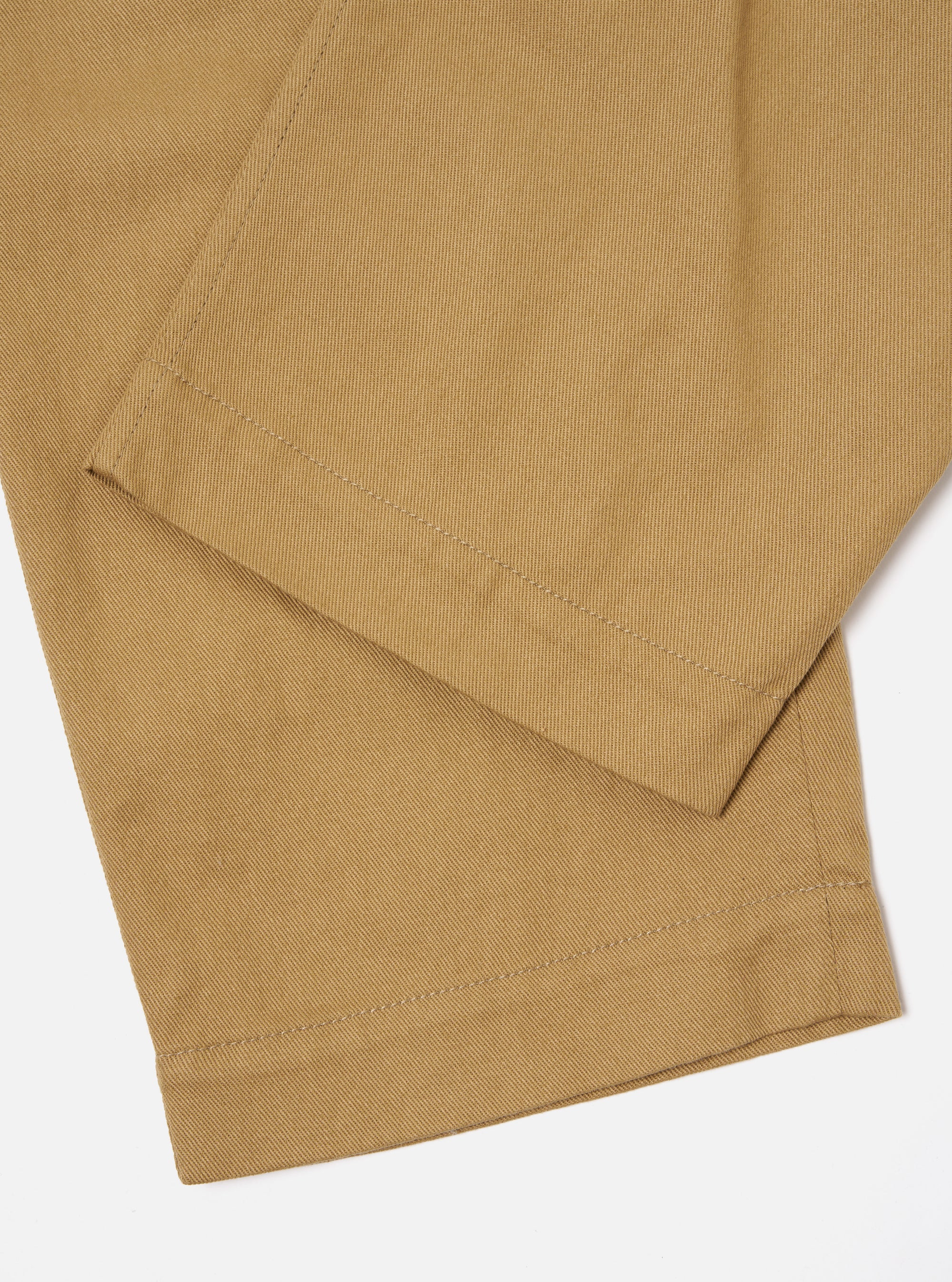 Universal Works Oxford Pant in Khaki Works Twill