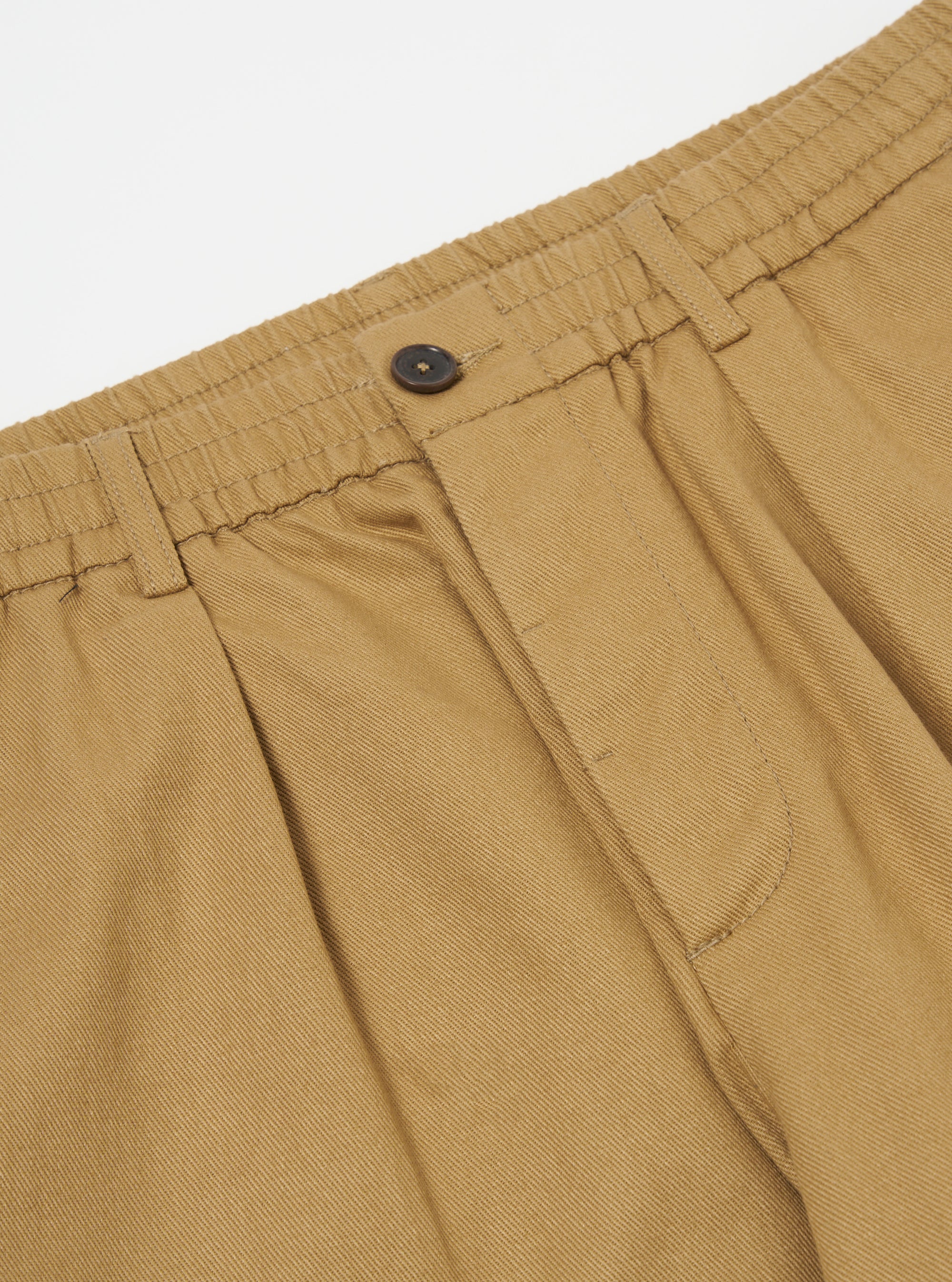 Universal Works Oxford Pant in Khaki Works Twill