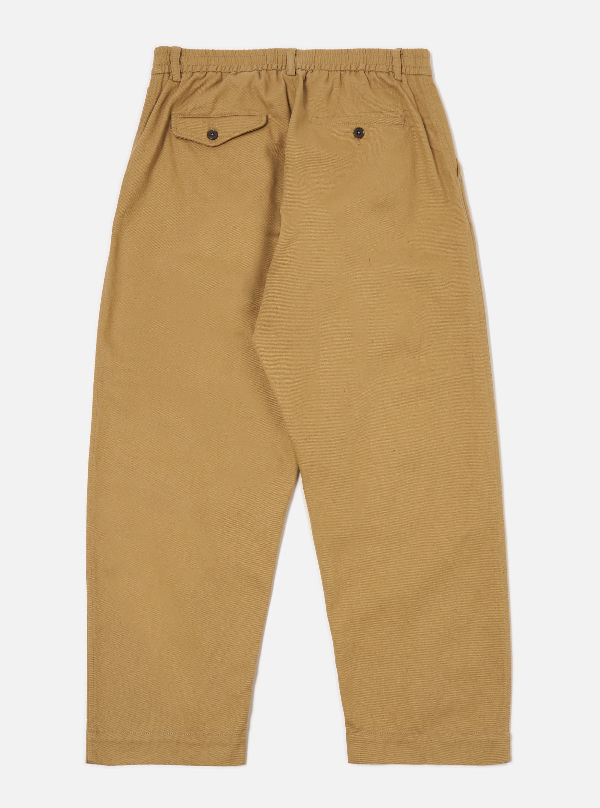 Universal Works Oxford Pant in Khaki Works Twill