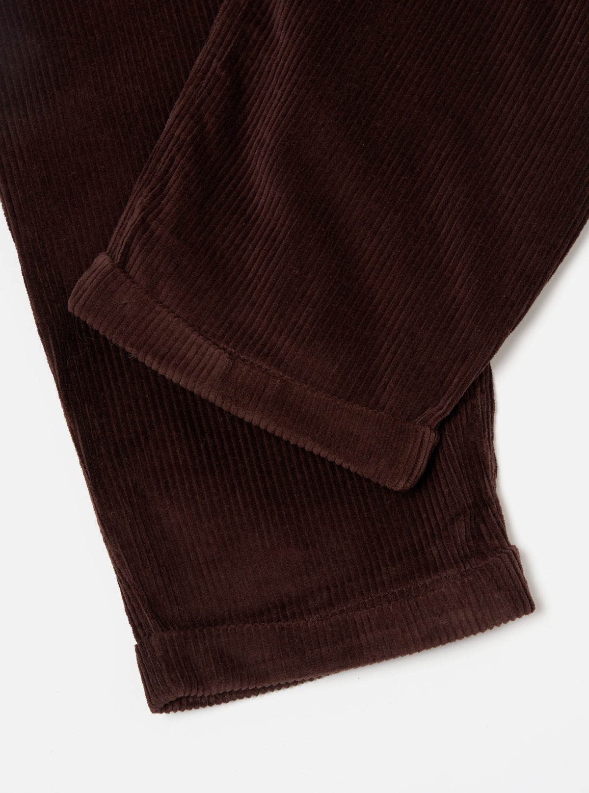 Universal Works Super Chino in Rich Brown 6 Wale Cord