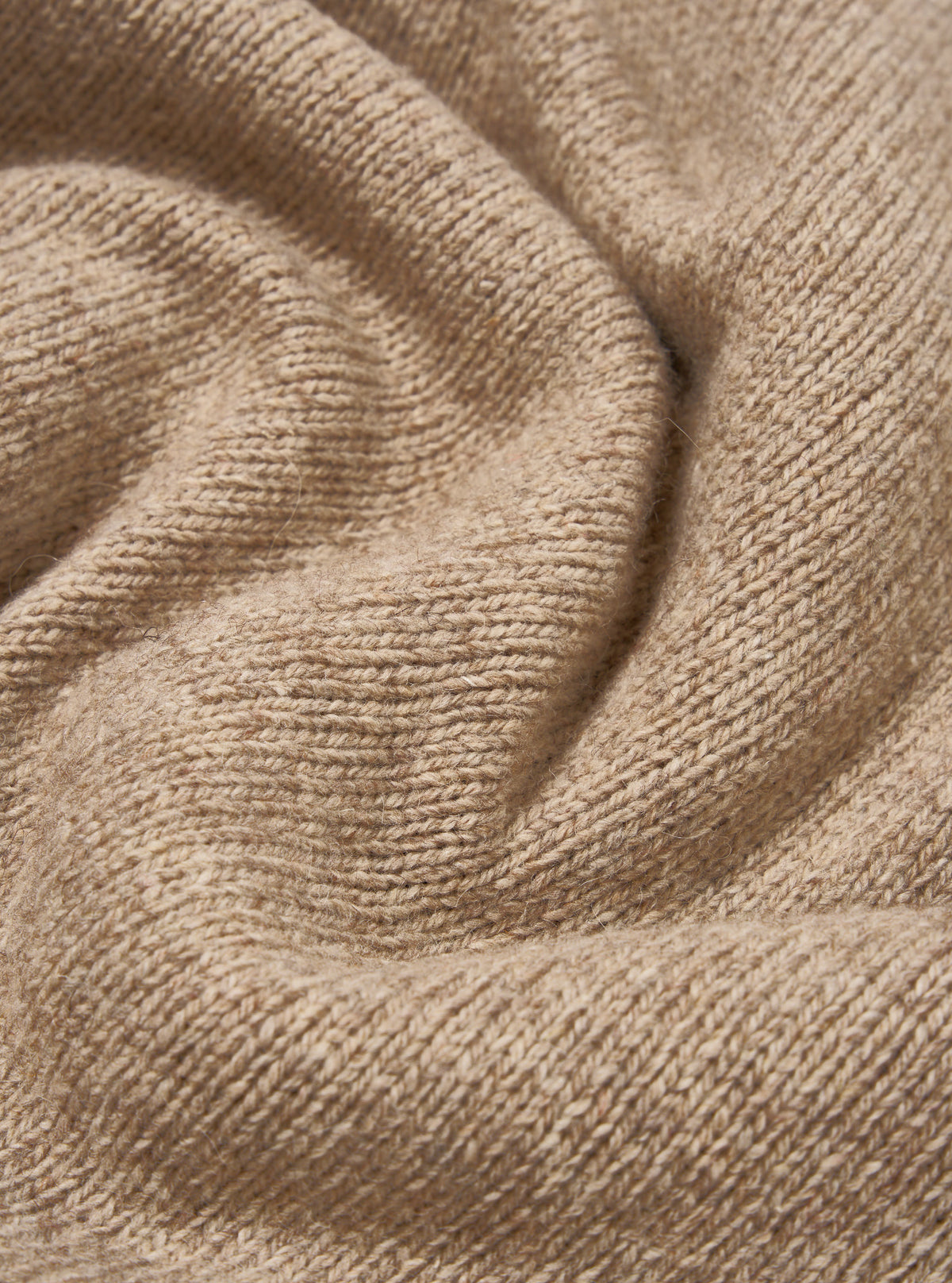 Universal Works Langdale Cardigan in Oatmeal Eco Wool