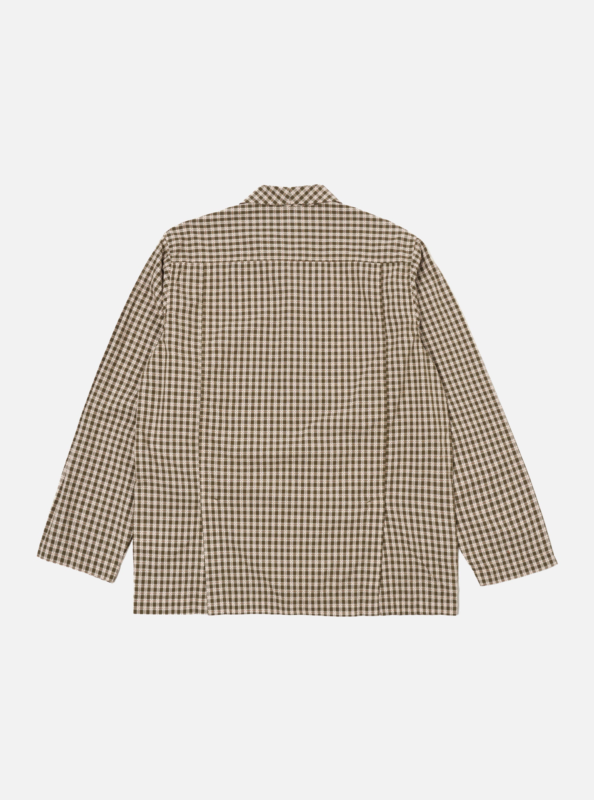 Universal Works Cancun Jacket in Olive Dobby Check