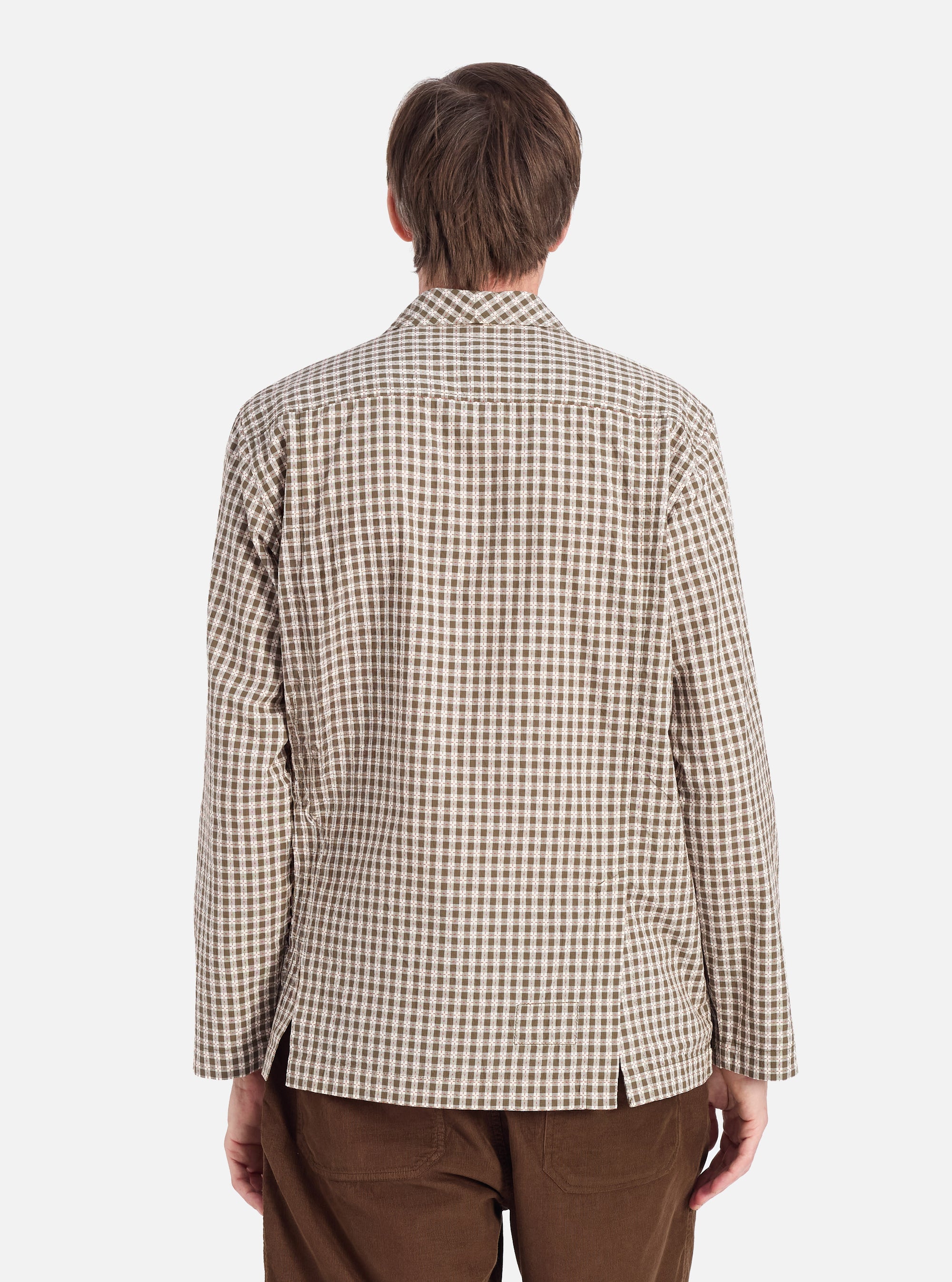 Olive Dobby Check Cancun Jacket