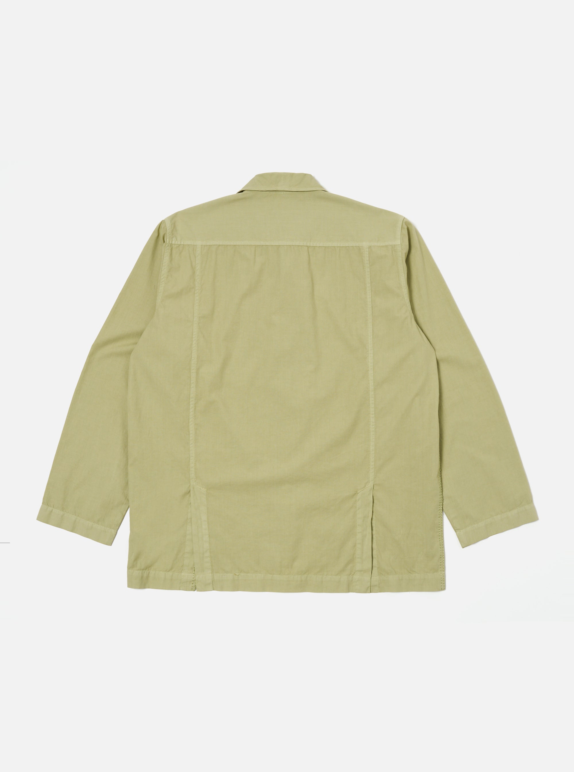 Universal Works Cancun Jacket in Pale Green Broadcloth