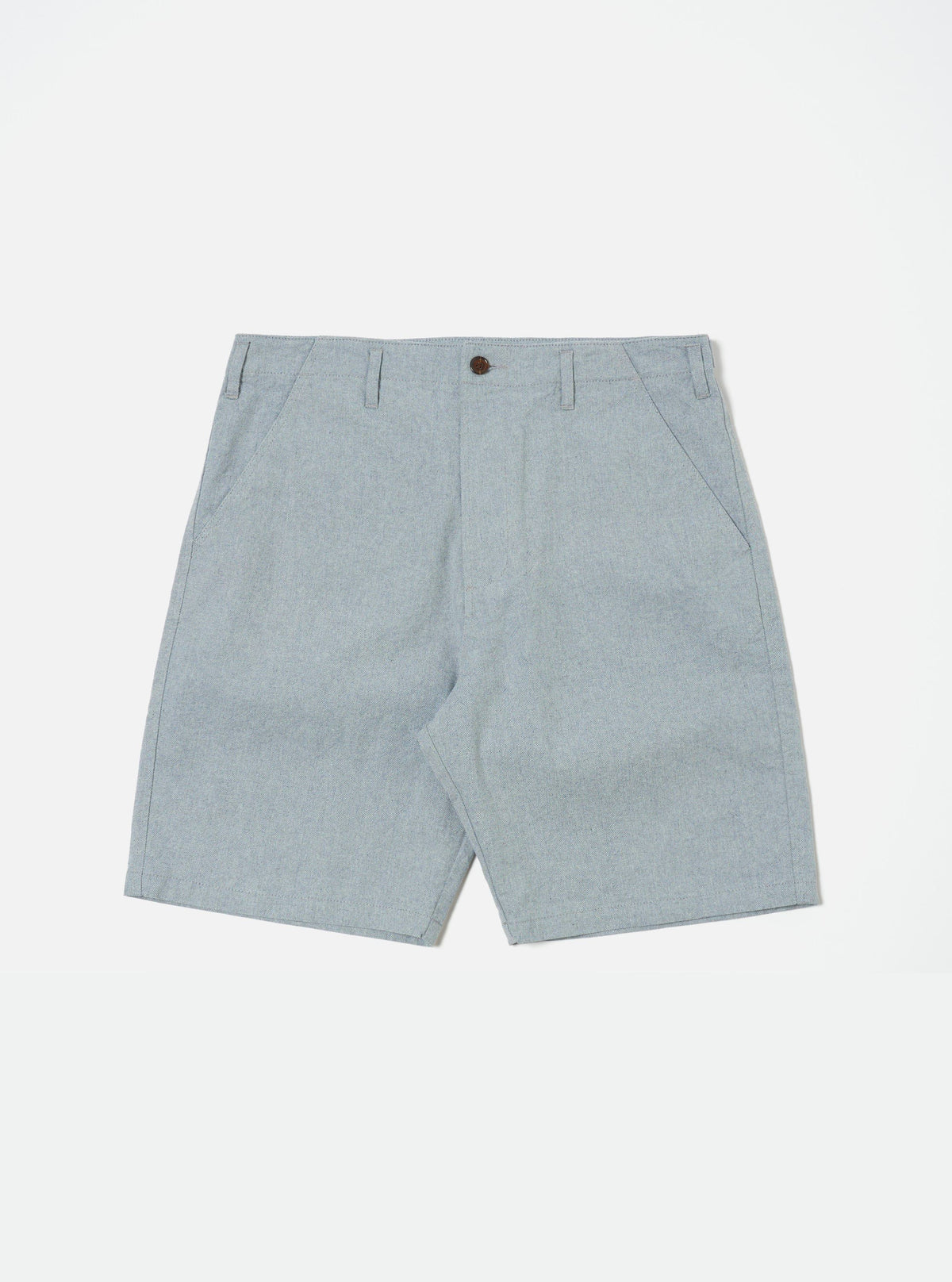 Universal Works Alva Short in Indigo Reworked Jean Cloth