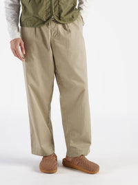 Universal Works Duke Pant in Stone Twill