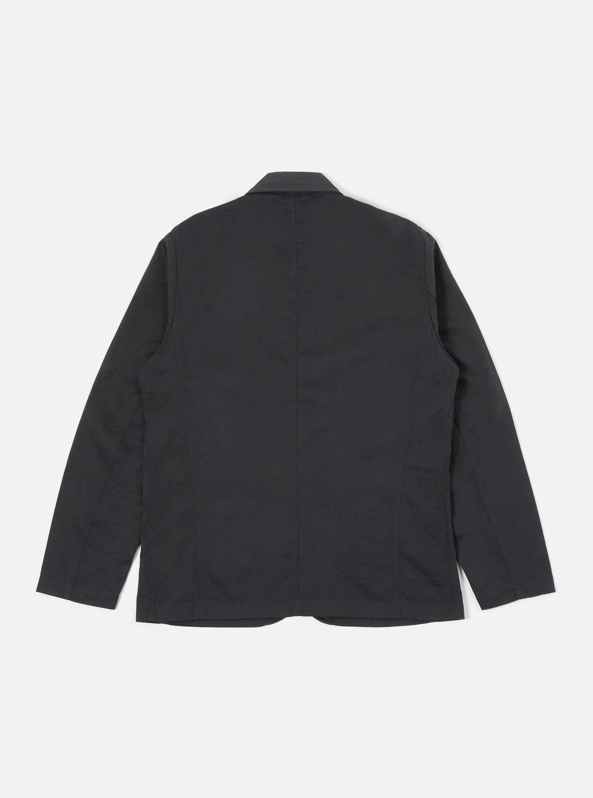 Universal Works Bakers Jacket in Black Twill