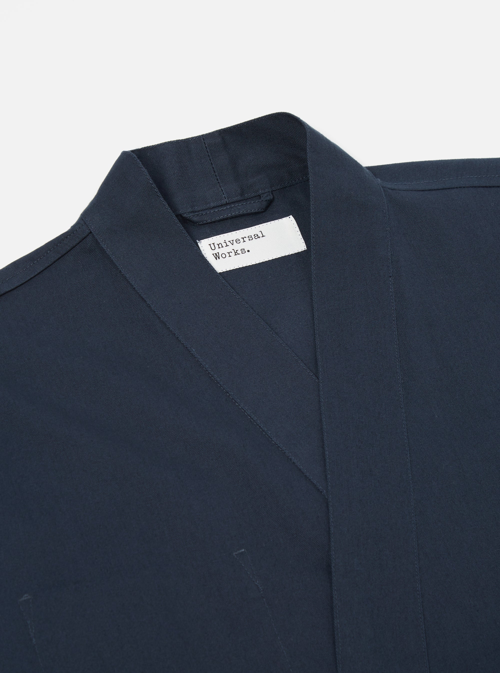 Universal Works Kyoto Work Jacket in Navy Twill