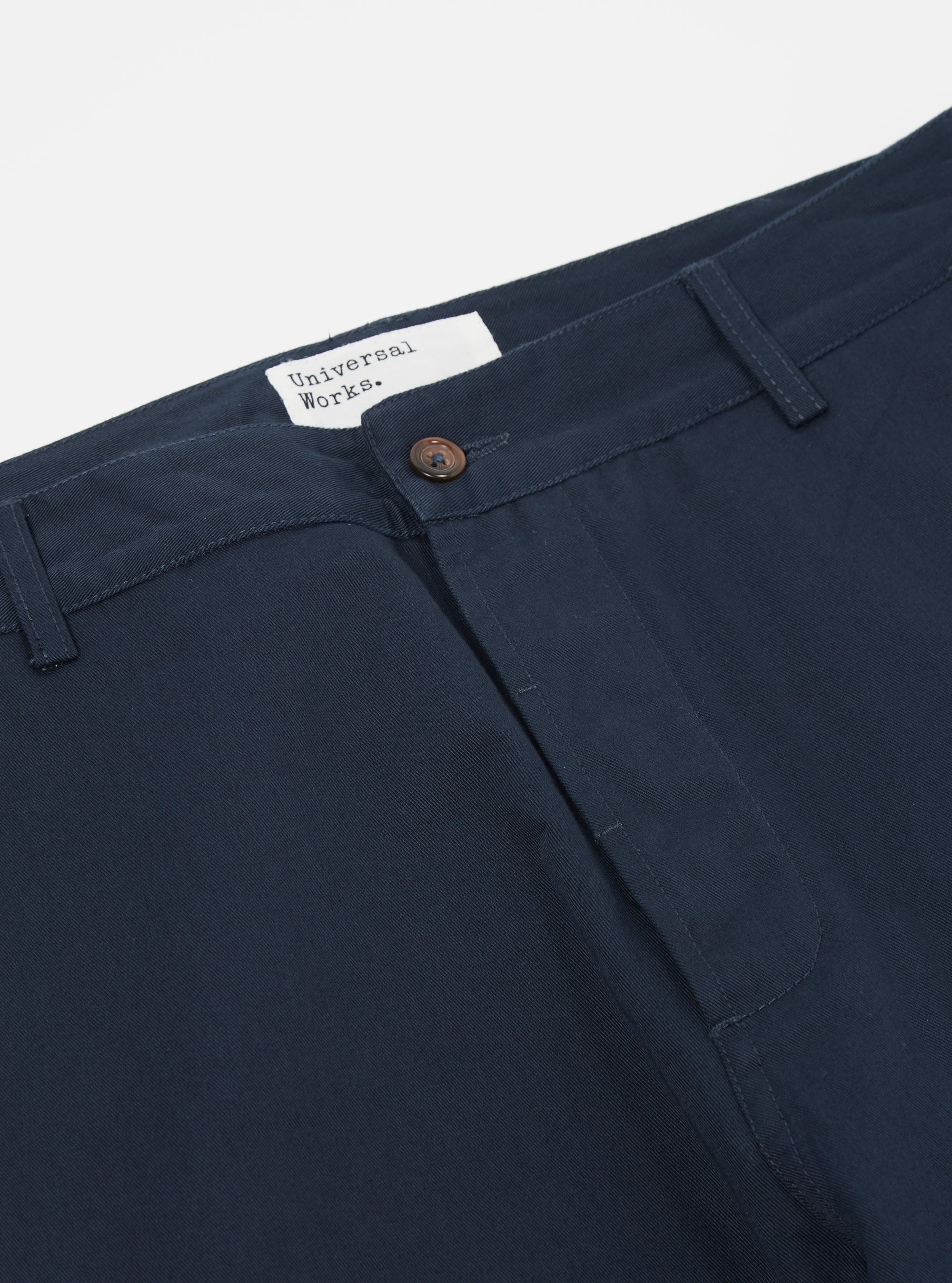 Universal Works Military Chino in Navy Twill