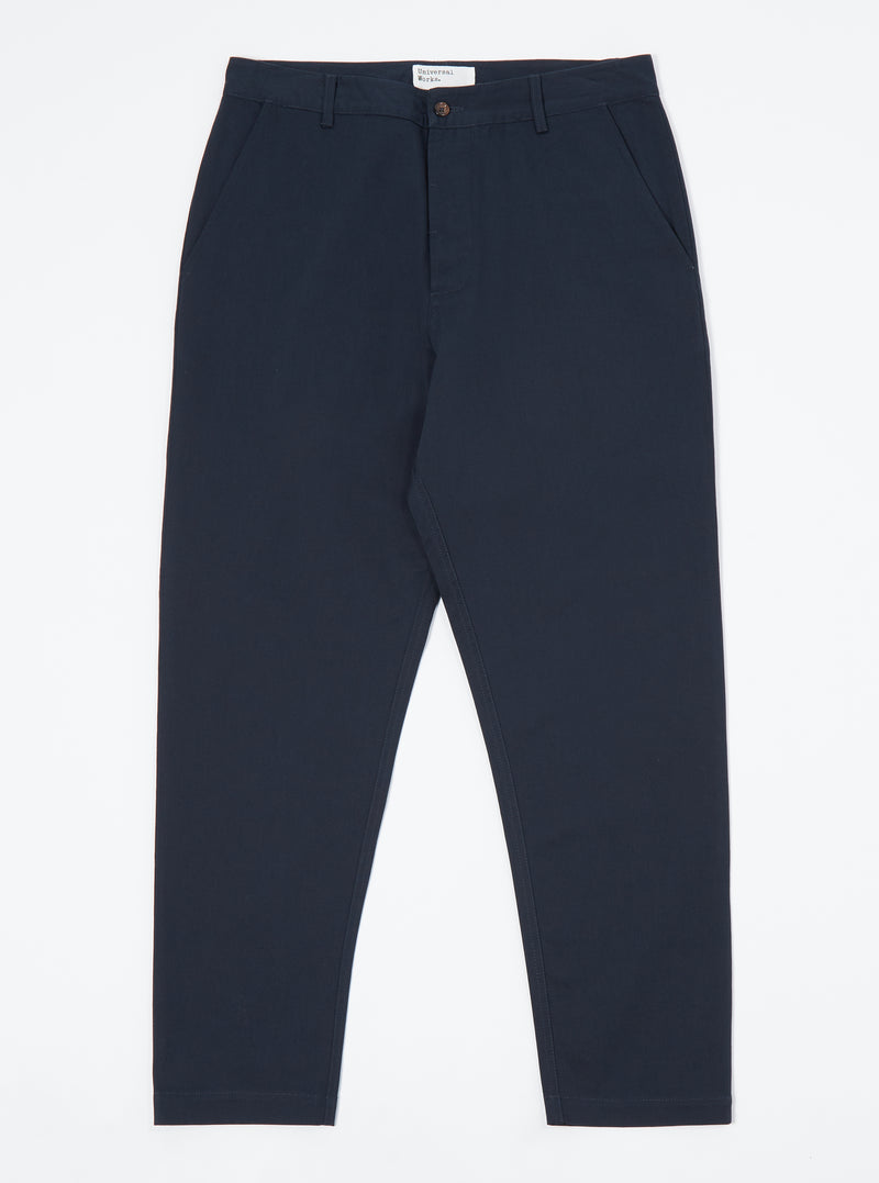 Universal Works Military Chino in Navy Twill
