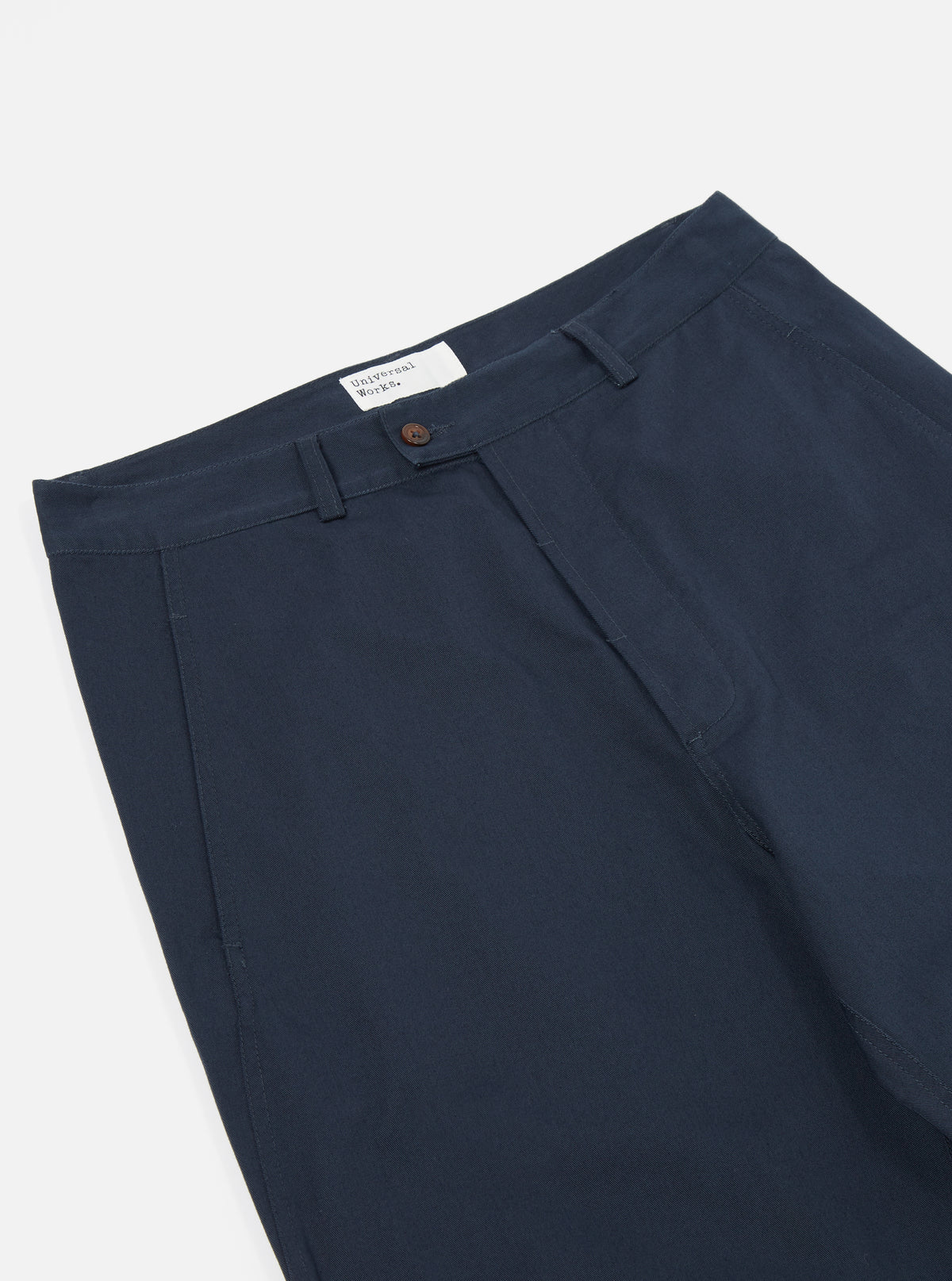 Universal Works Curved Pant in Navy Twill