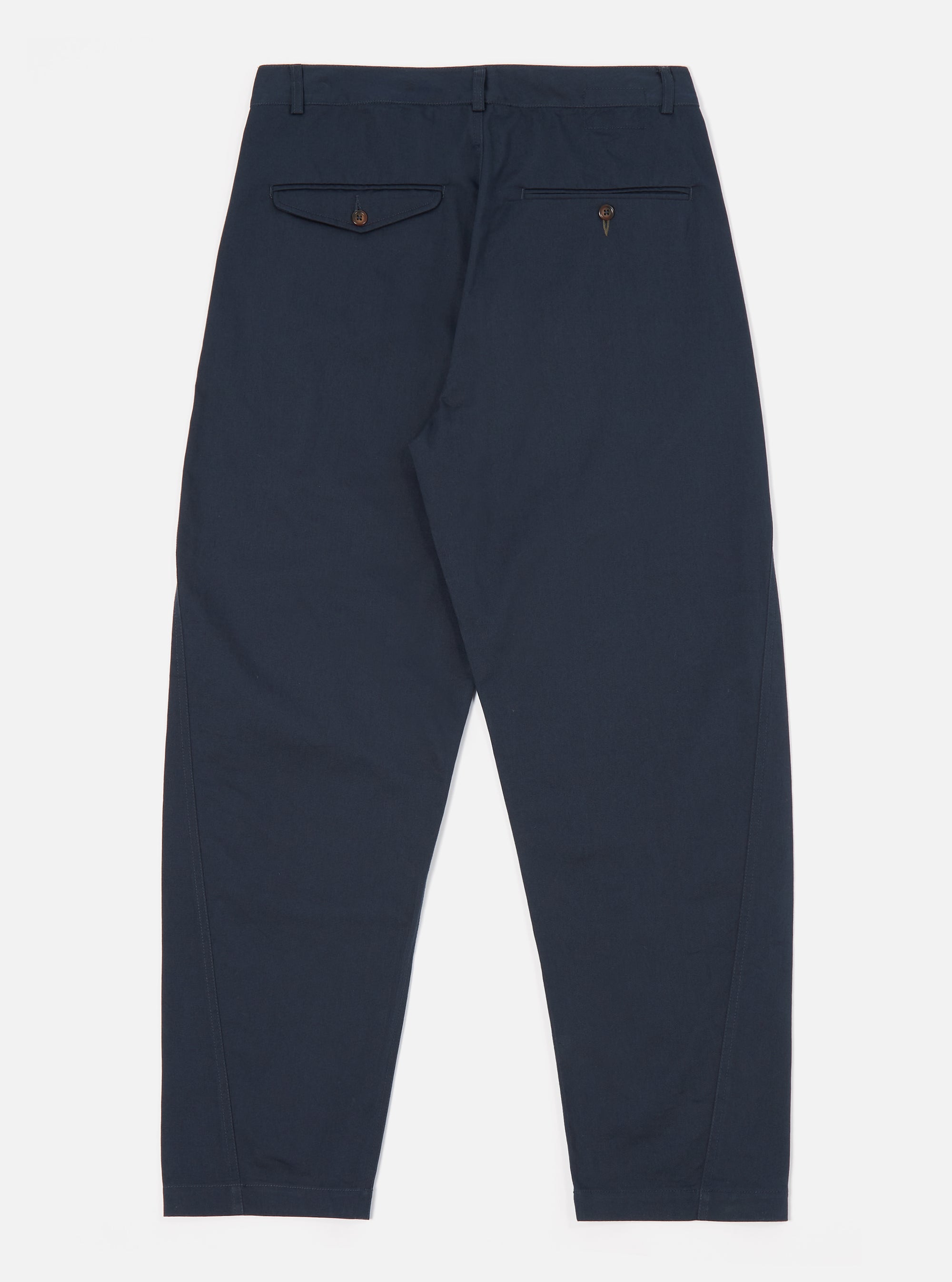 Universal Works Curved Pant in Navy Twill