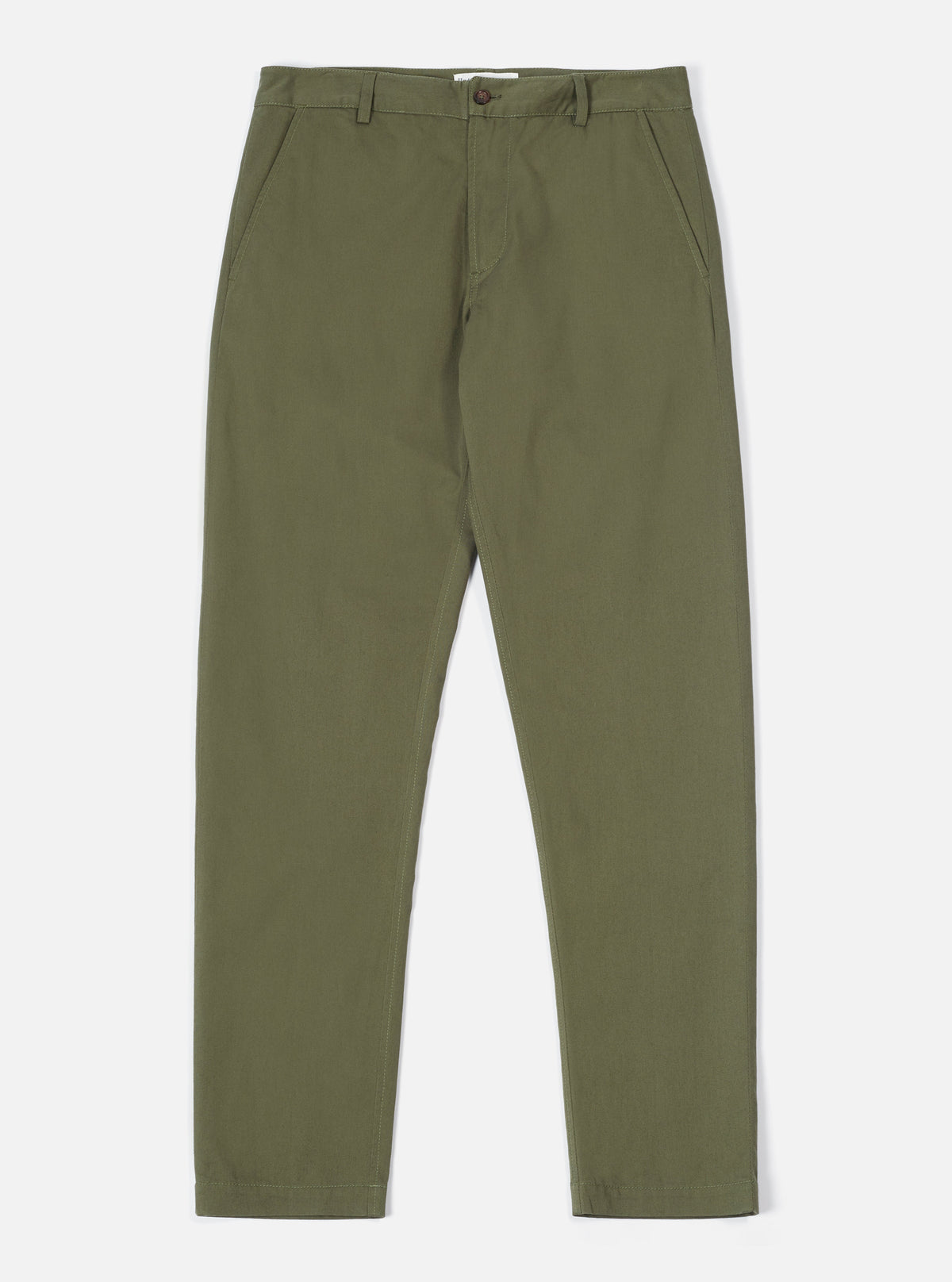 Universal Works Aston Pant in Light Olive Twill