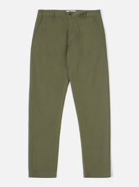 Universal Works Aston Pant in Light Olive Twill