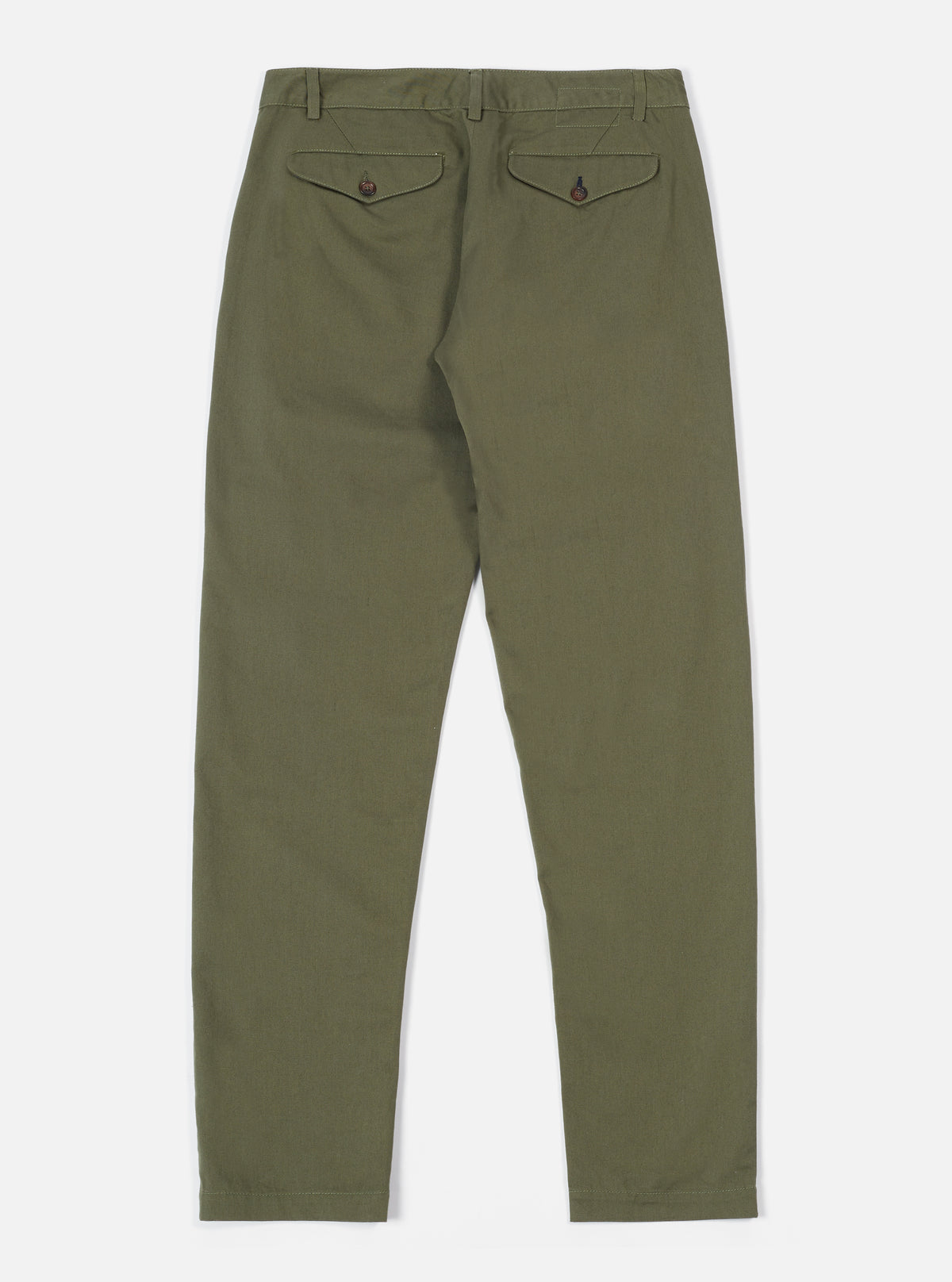 Universal Works Aston Pant in Light Olive Twill