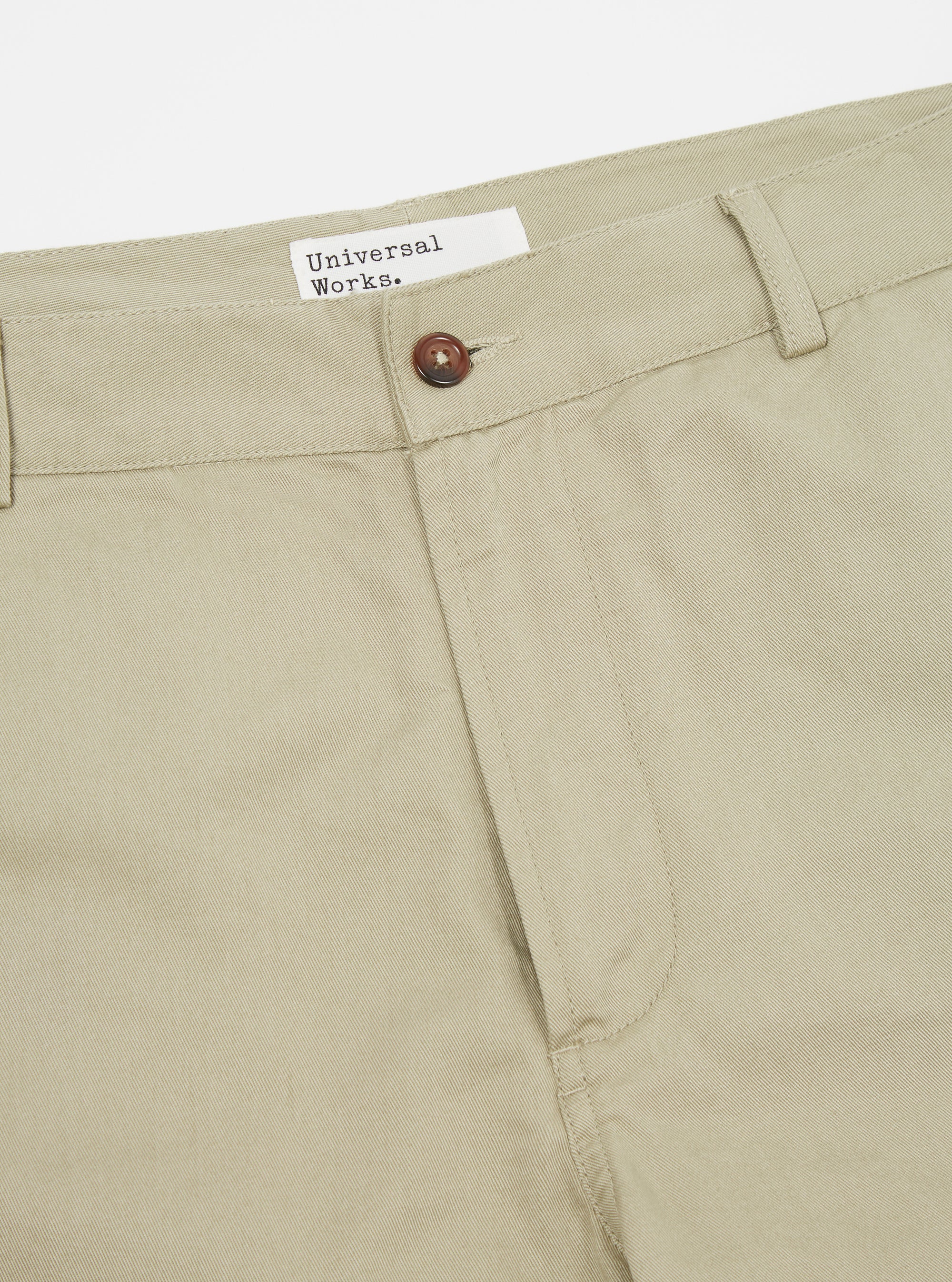 Universal Works Aston Pant in Stone Twill