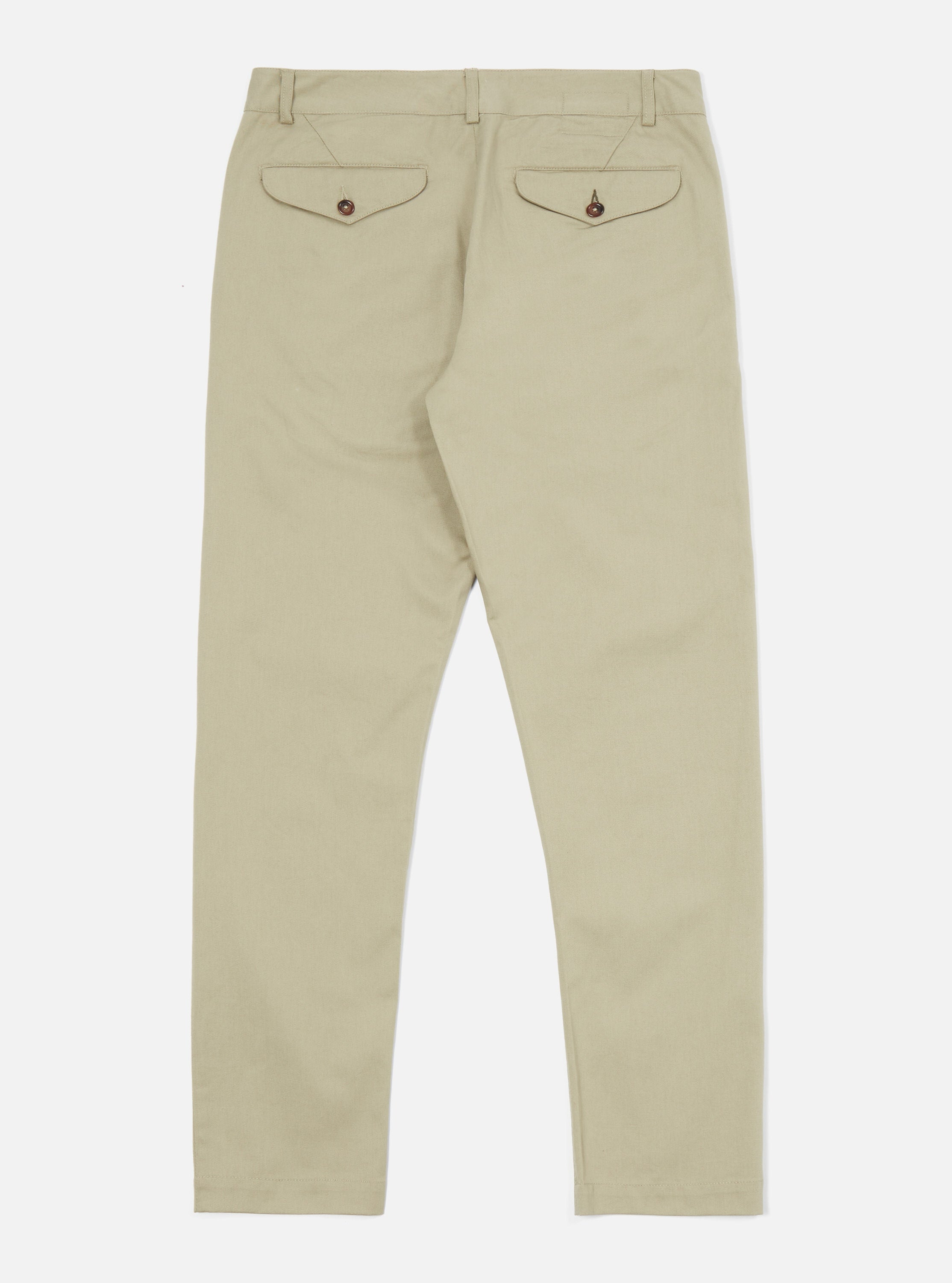 Universal Works Aston Pant in Stone Twill