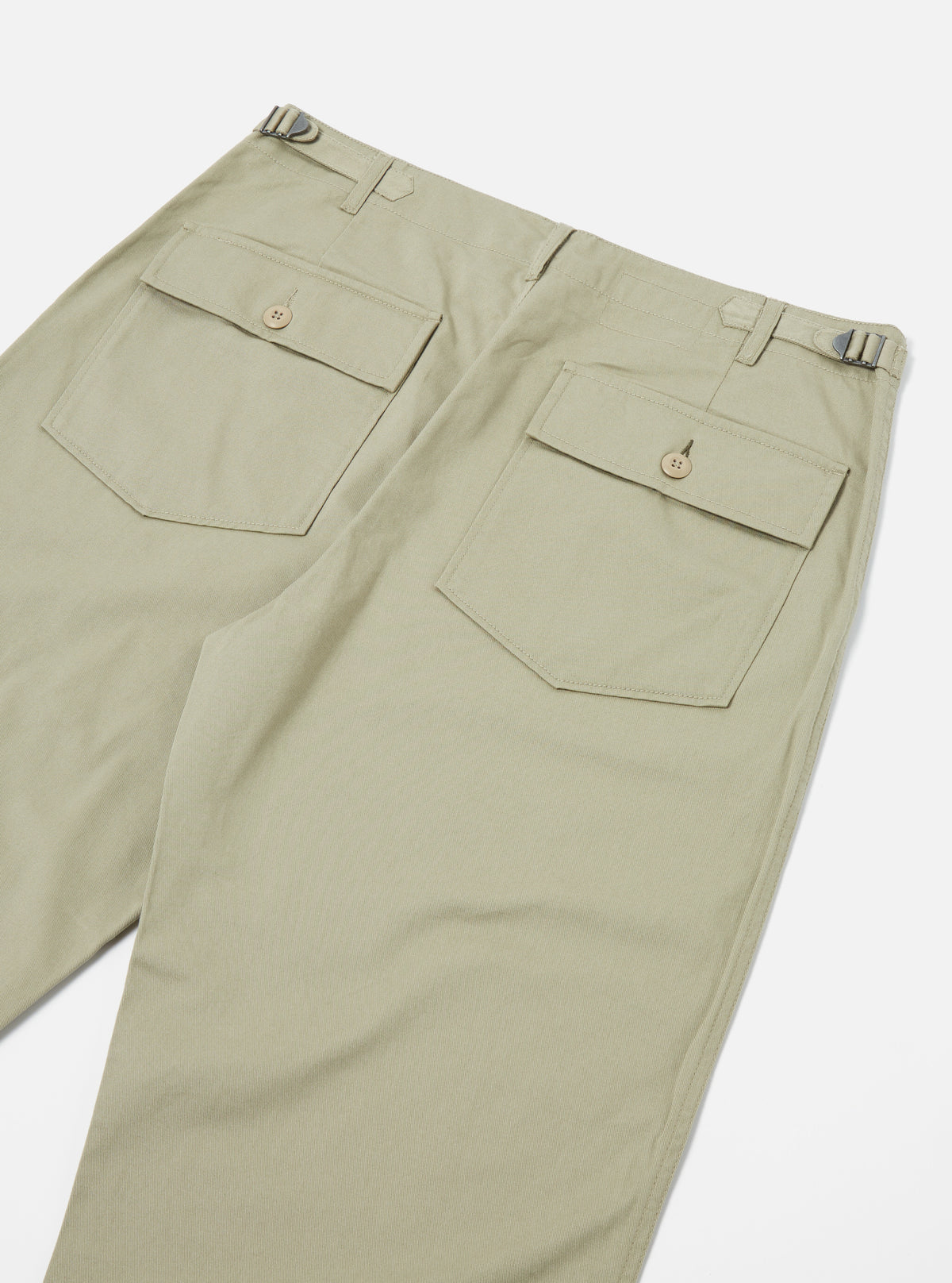 Universal Works Fatigue Pant in Stone Twill