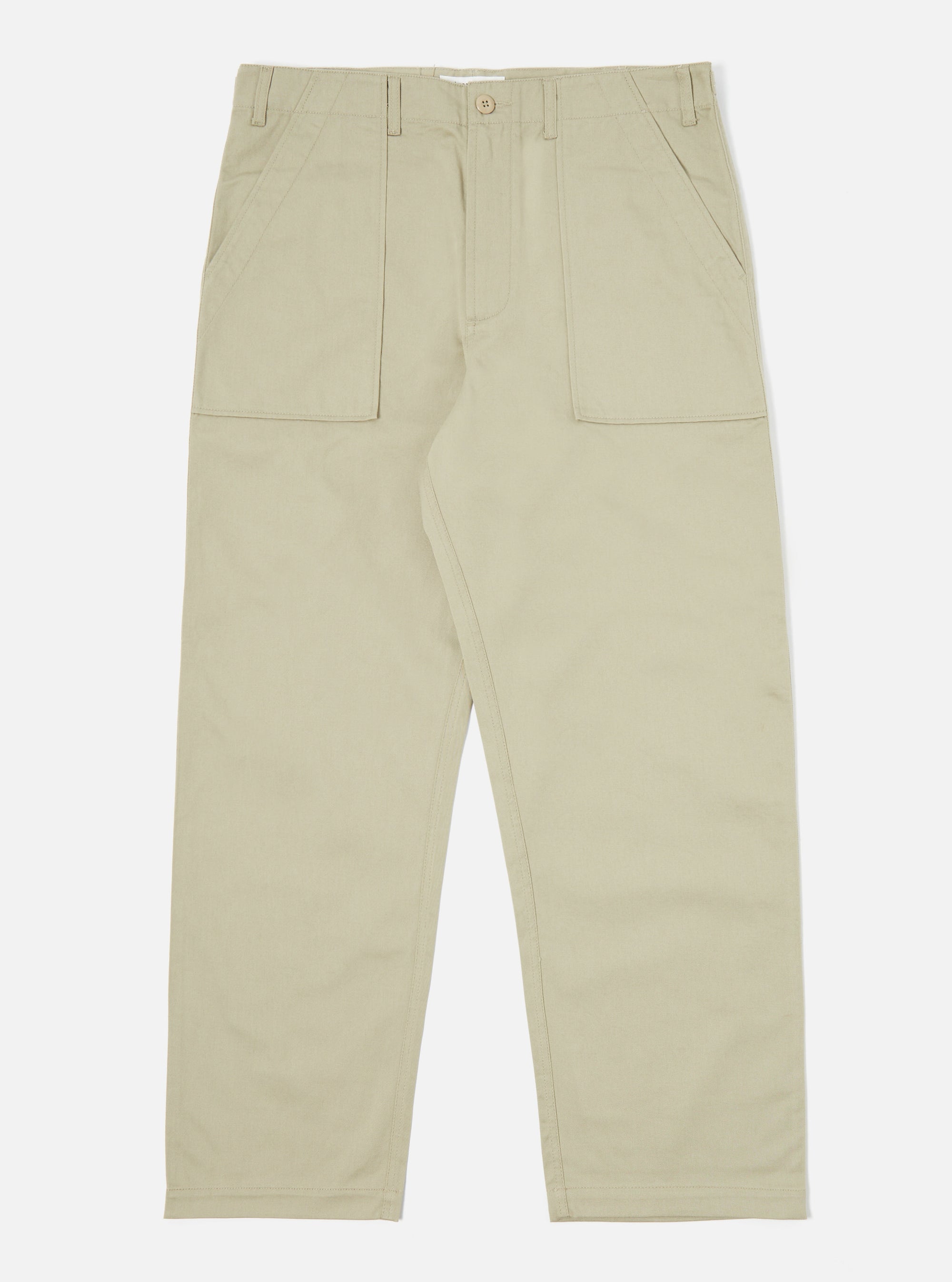 Universal Works Fatigue Pant in Stone Twill