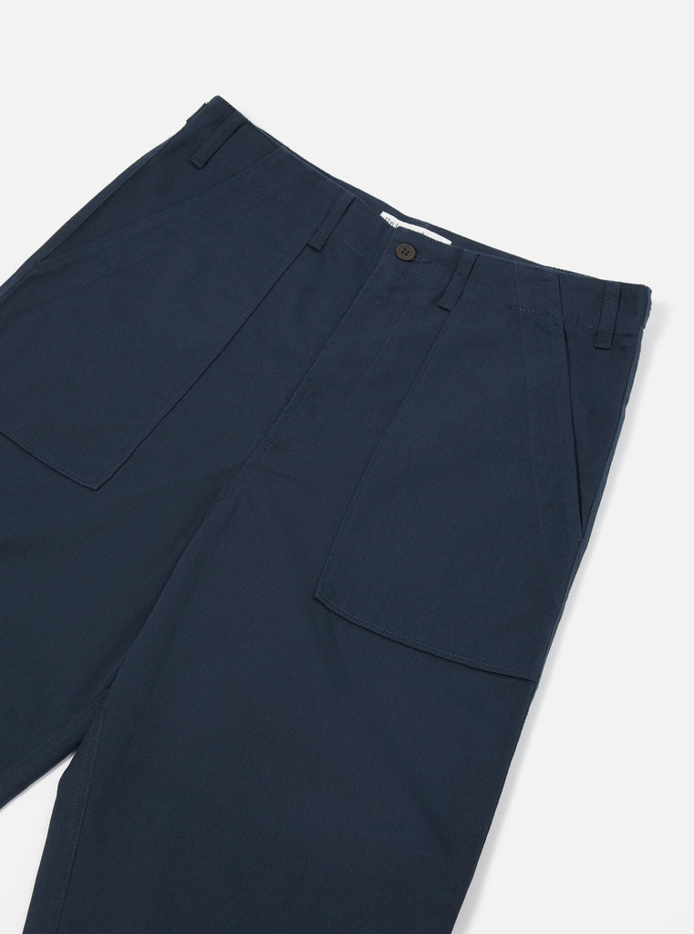 Universal Works Fatigue Pant in Navy Twill