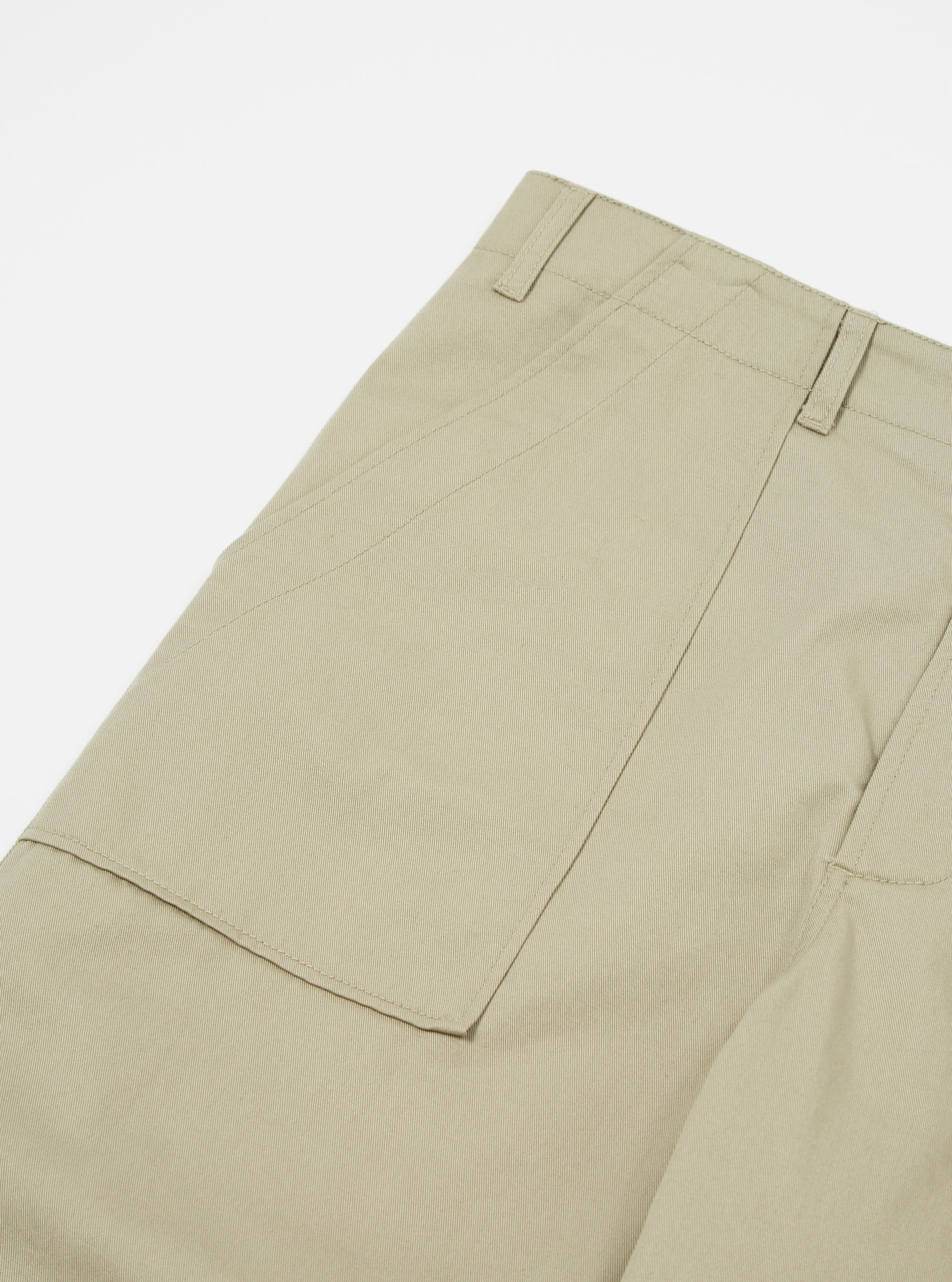 Universal Works Fatigue Pant in Stone Twill