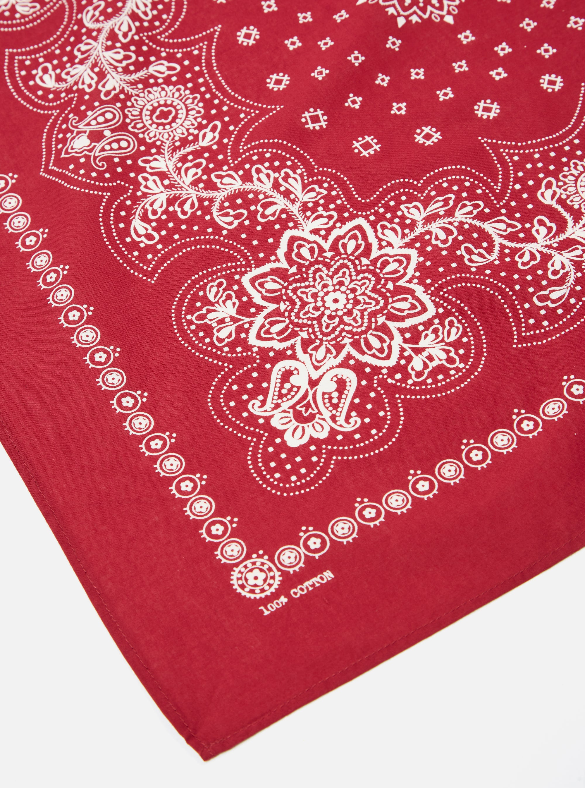 Universal Works Neckerchief in Red Classic Bandana