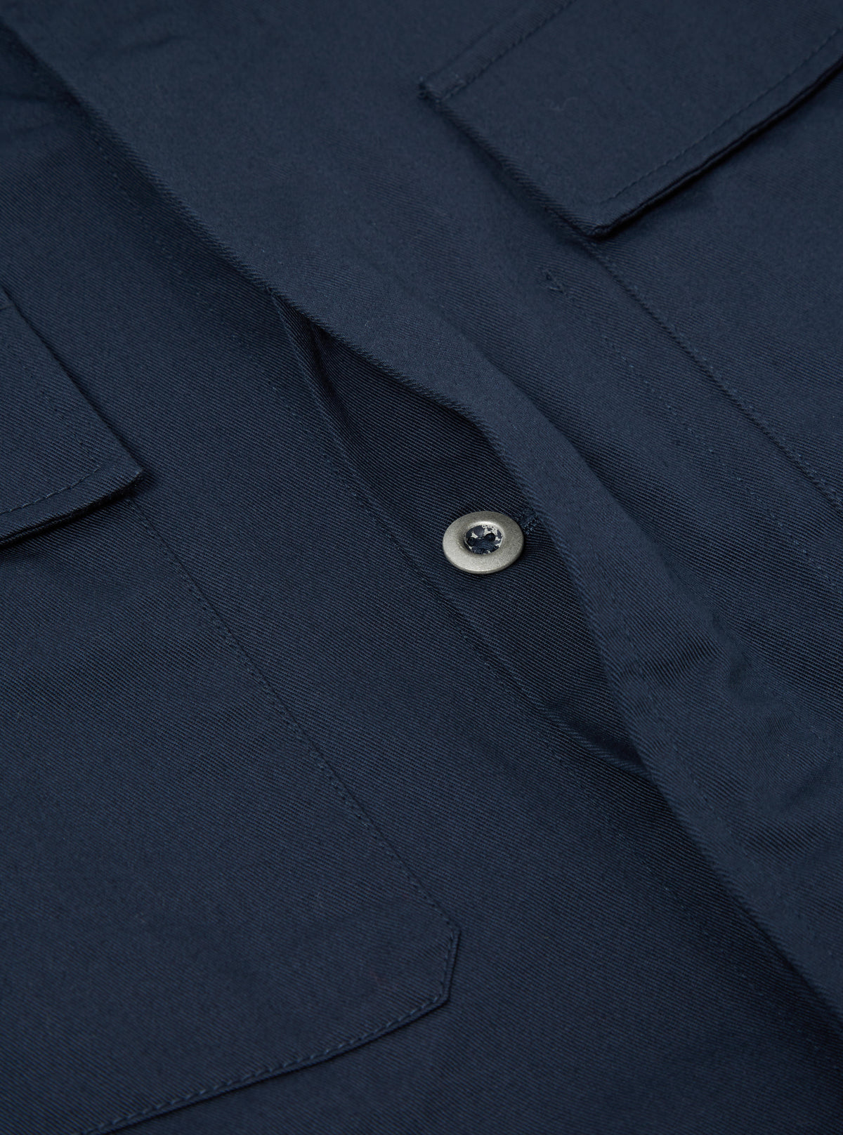 Universal Works MW Fatigue Jacket in Navy Twill