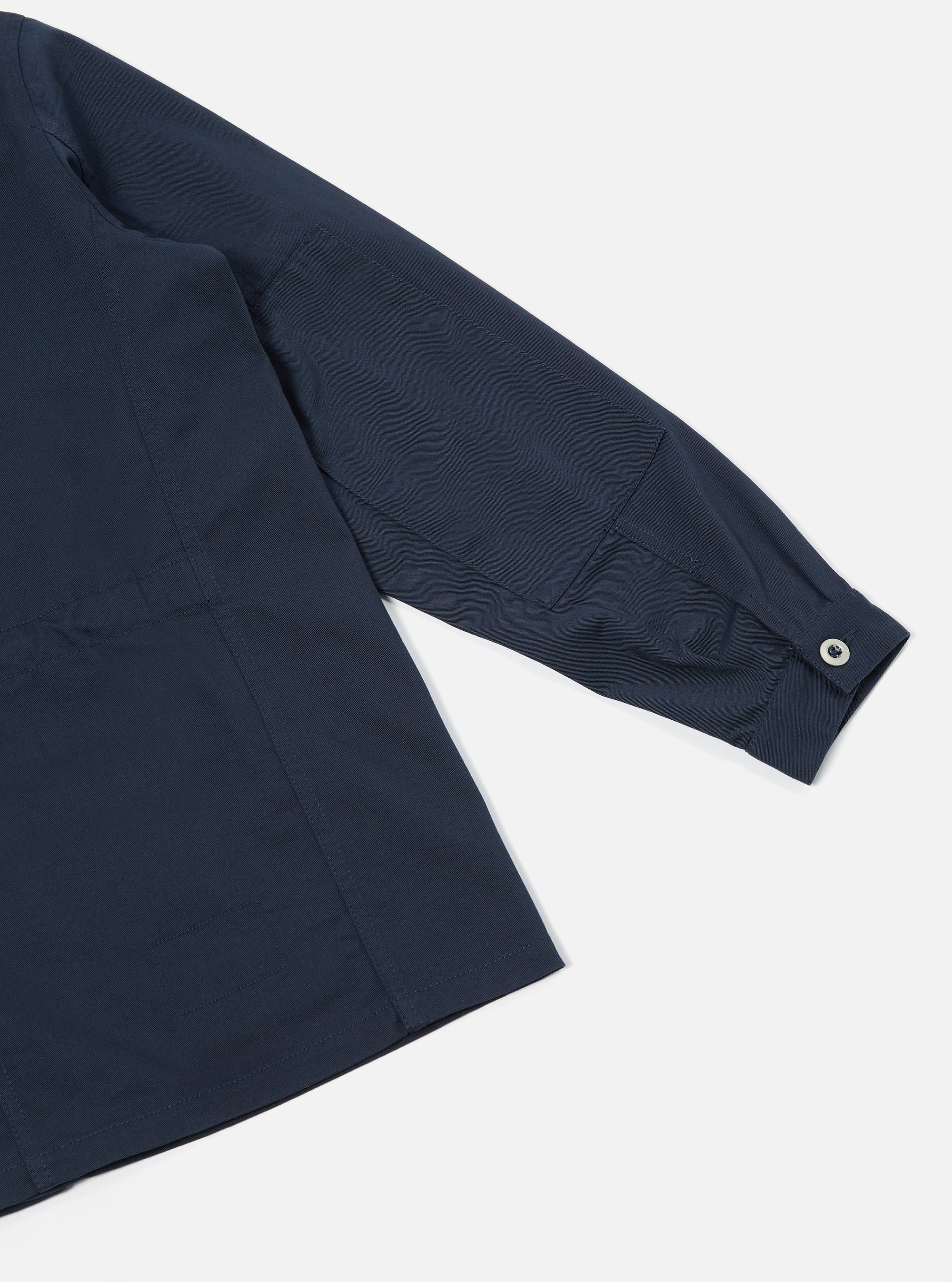 Universal Works MW Fatigue Jacket in Navy Twill