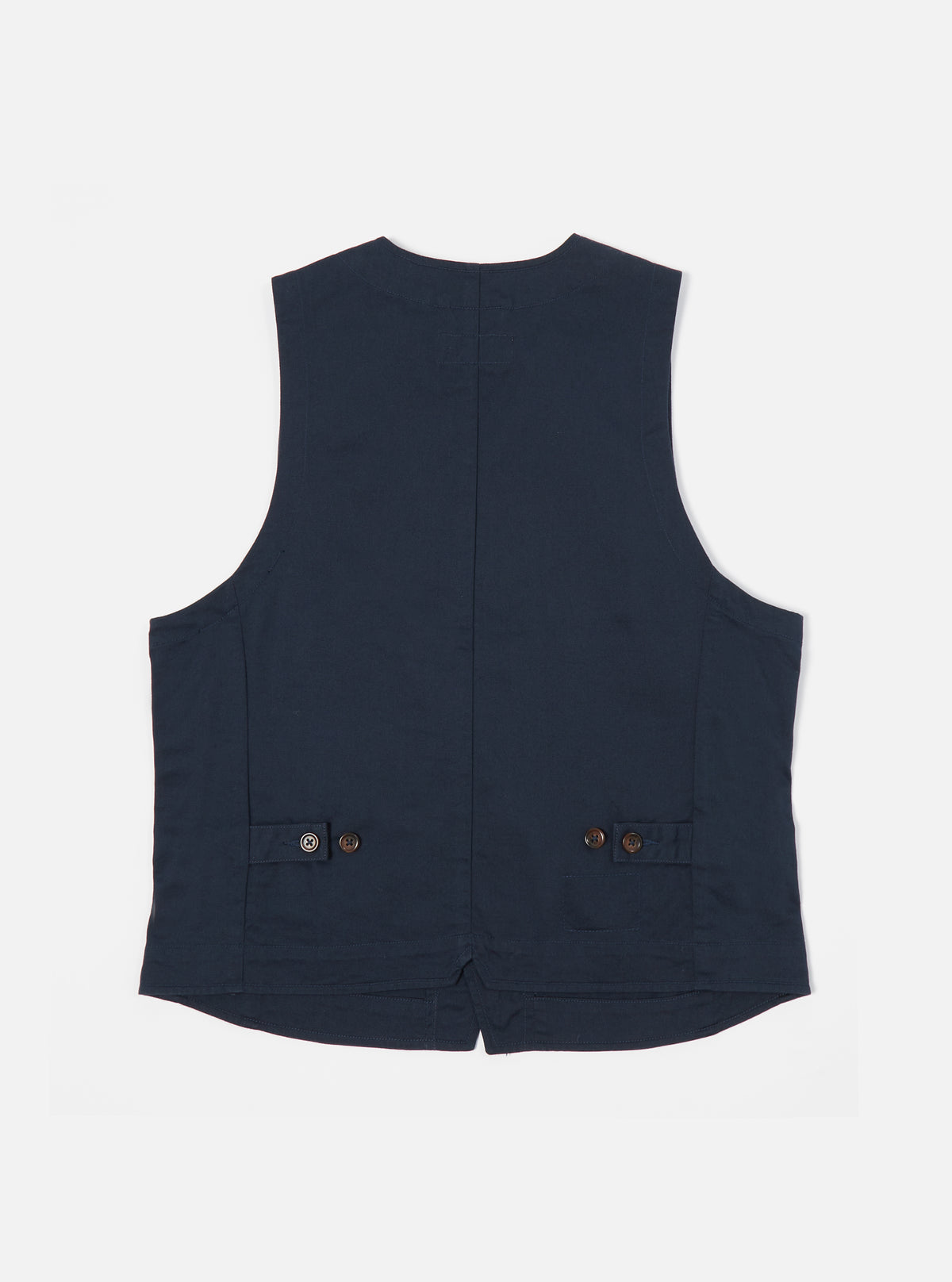 Universal Works Field Waistcoat in Navy Twill