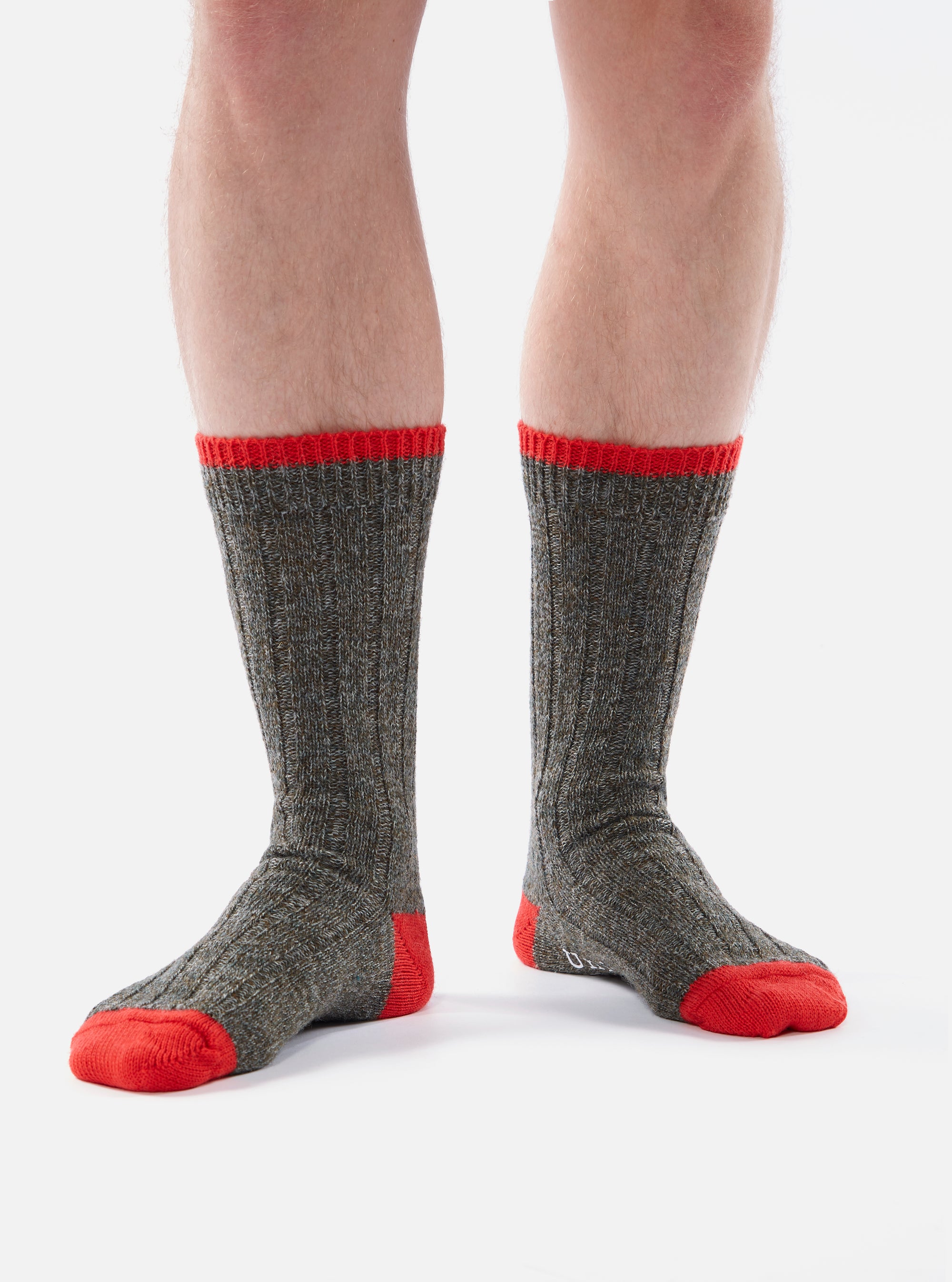 Universal Works Hike Sock In Derby Wool