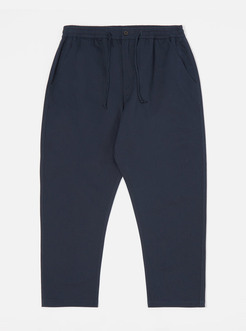 Universal Works Hi Water Trouser in Navy Twill