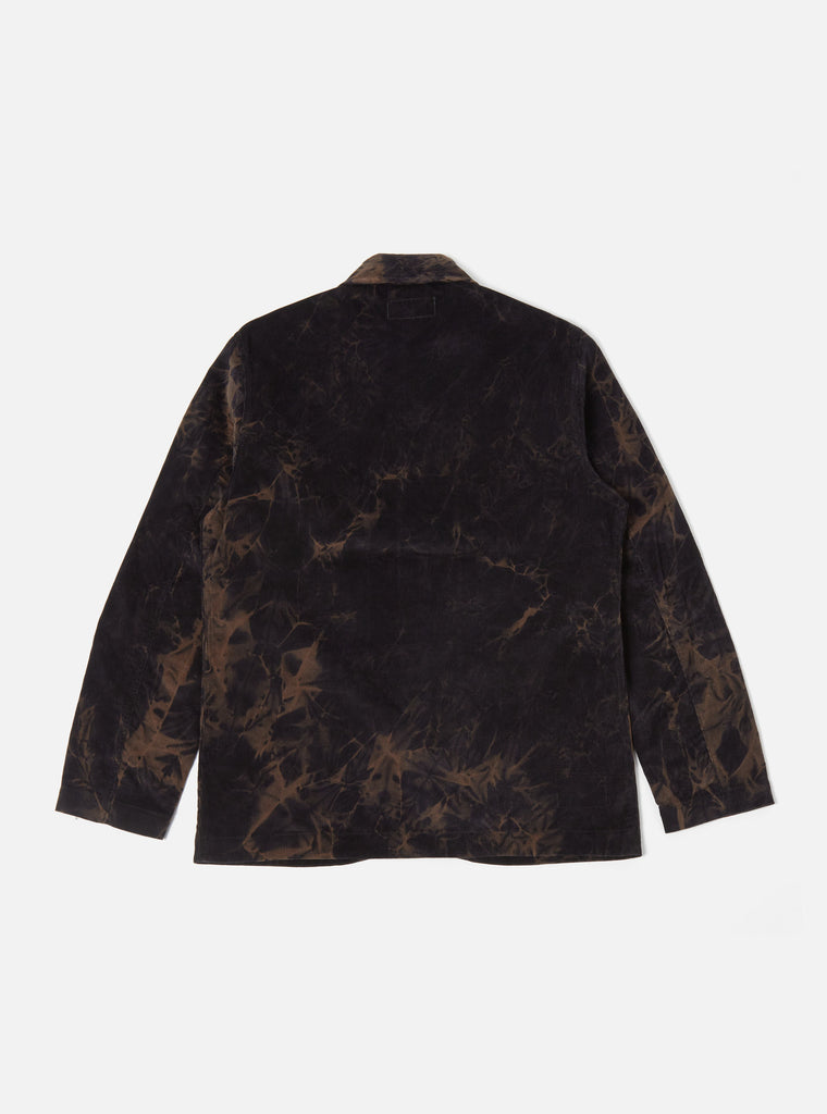 Universal Works Bakers Jacket in Navy Hand-Dyed Japanese Cord