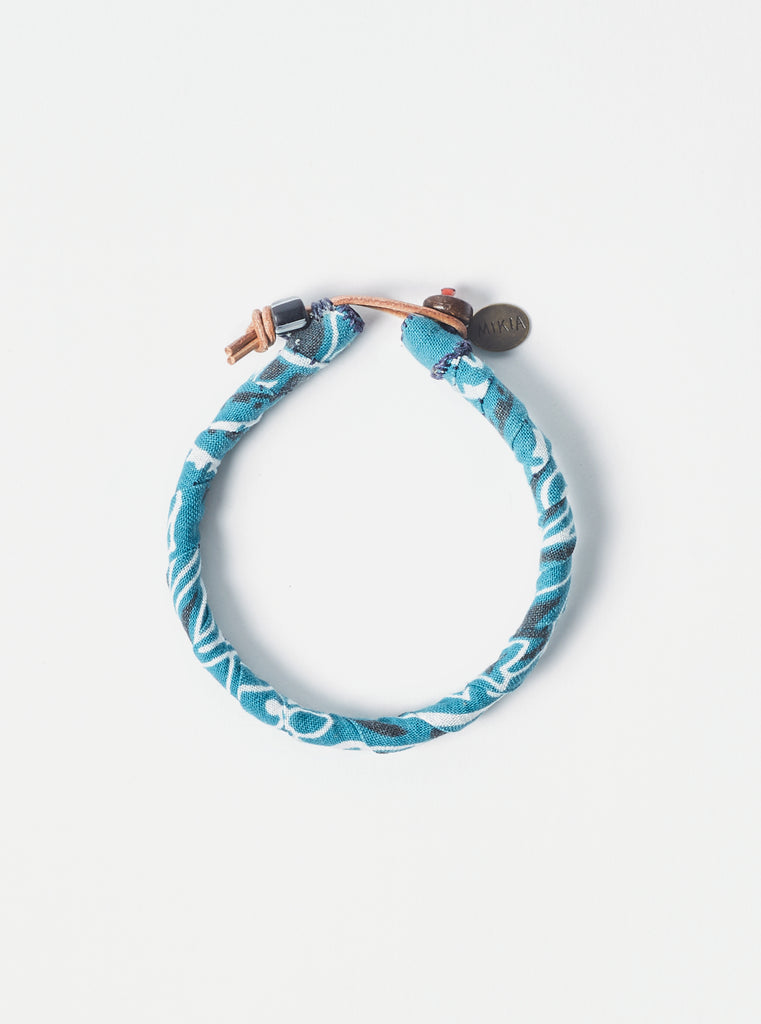 Mikia Bracelet in Blue Bandana