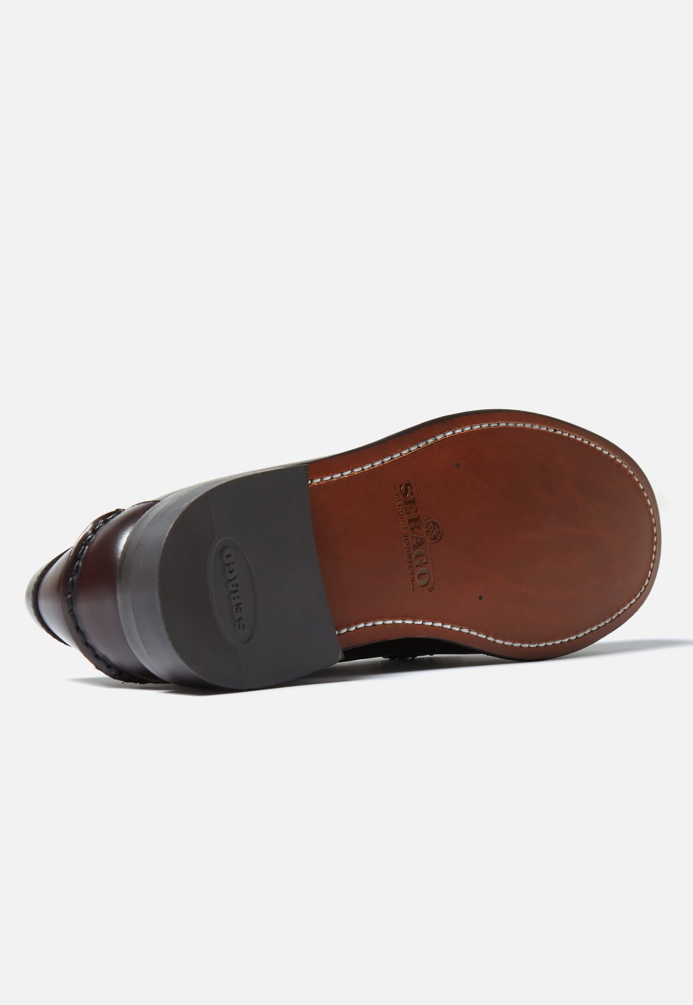 Sebago 'Dan' Penny Loafer in Burgundy Leather