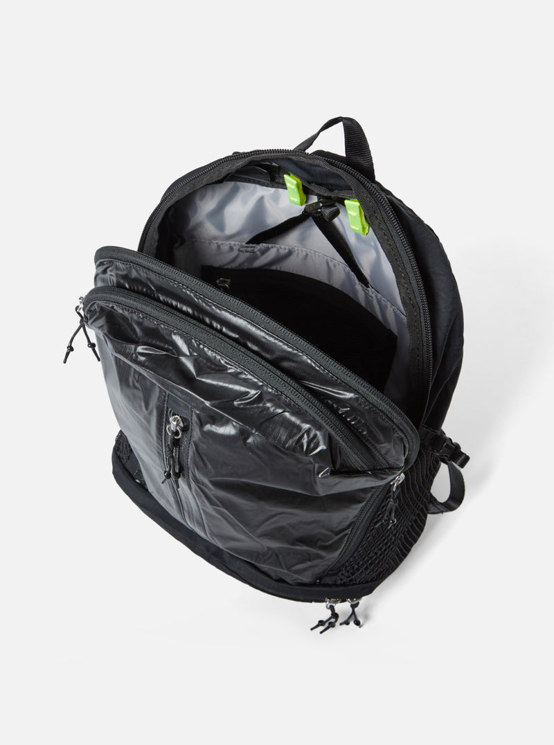 Sandqvist 'Bo' Backpack in Black Recycled Ripstop Nylon