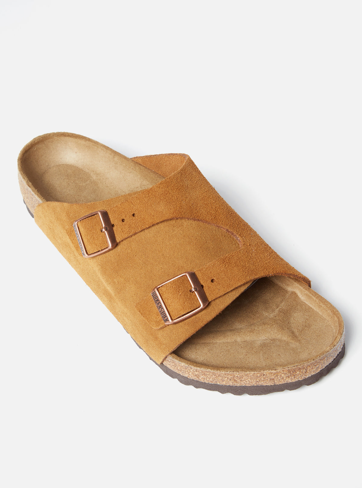 Birkenstock Zürich in Mink Suede