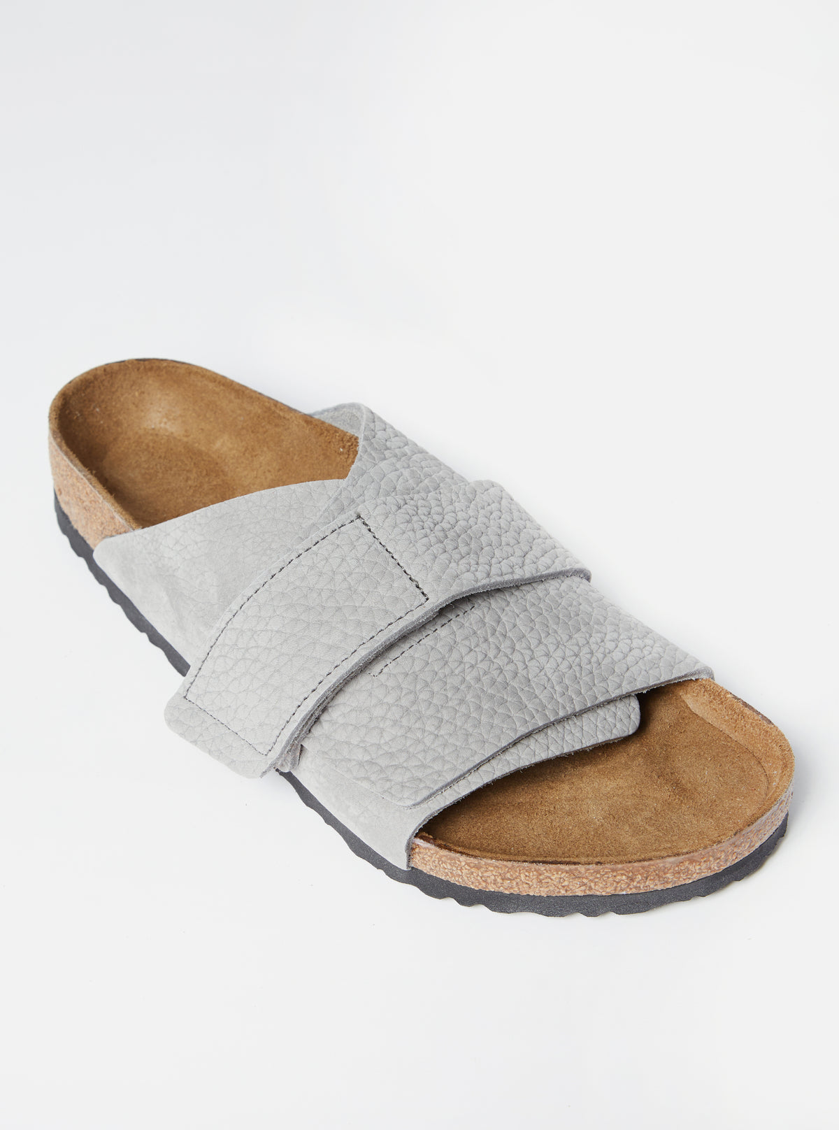 Birkenstock Kyoto in Whale Grey Nubuck Leather