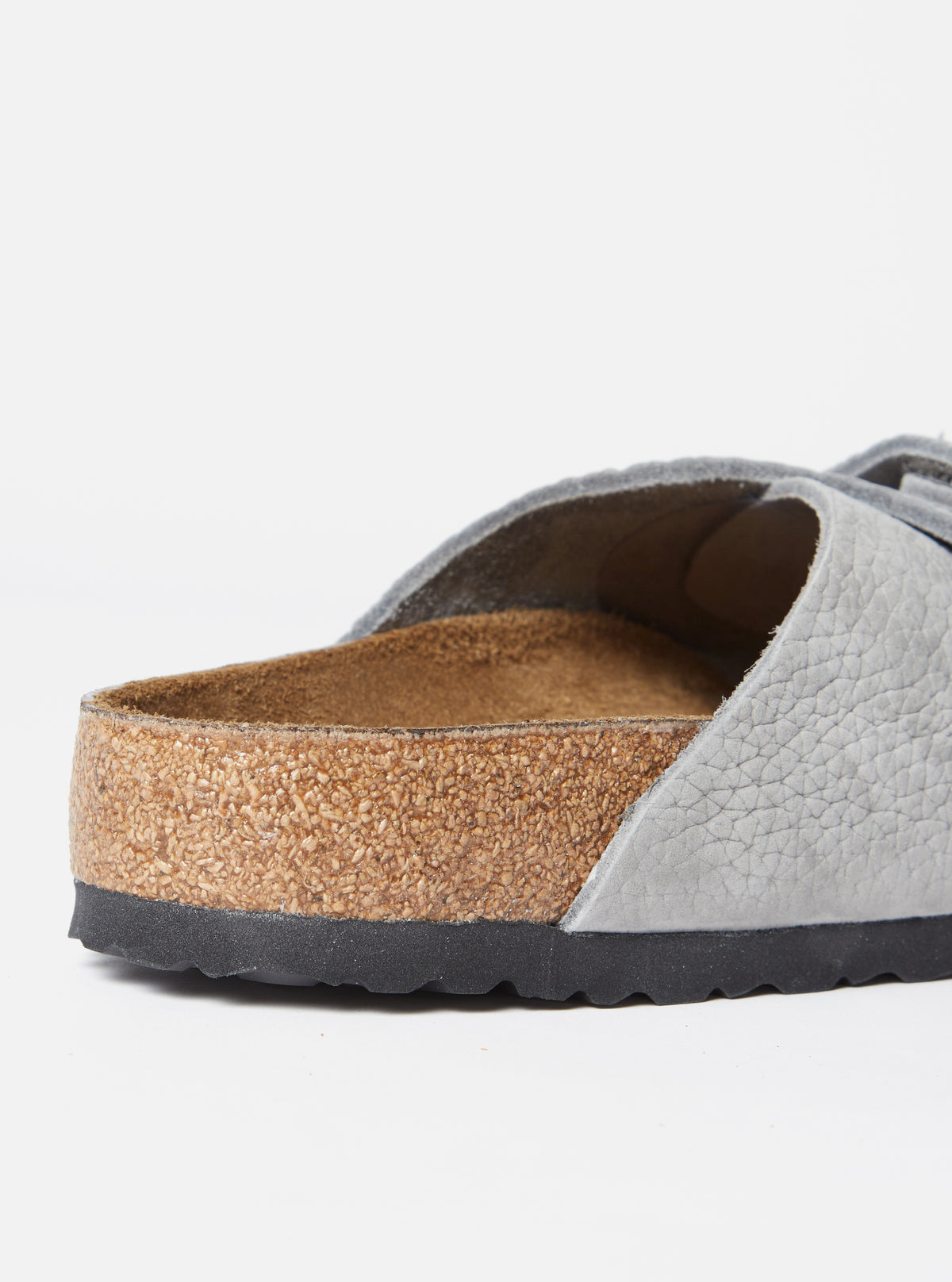 Birkenstock Kyoto in Whale Grey Nubuck Leather