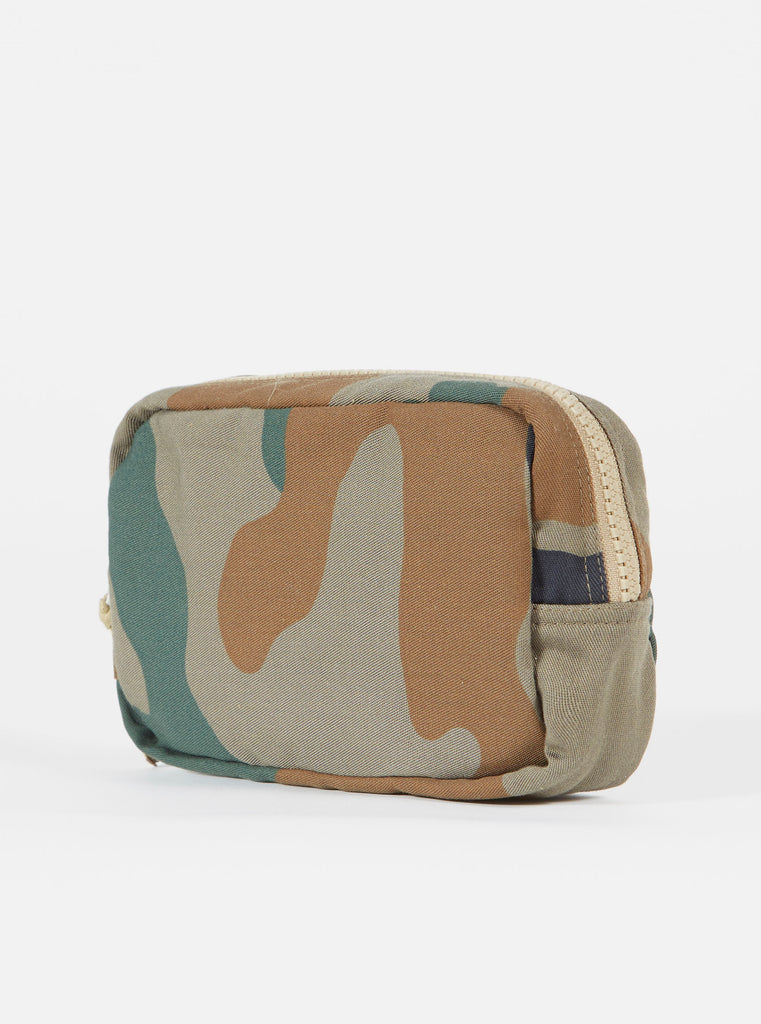 Universal Works Medium Accessory Pouch in Twill Camo