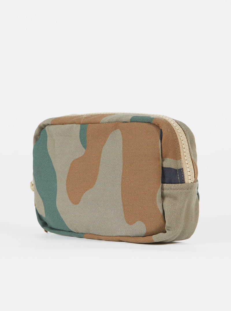 Universal Works Medium Accessory Pouch in Twill Camo