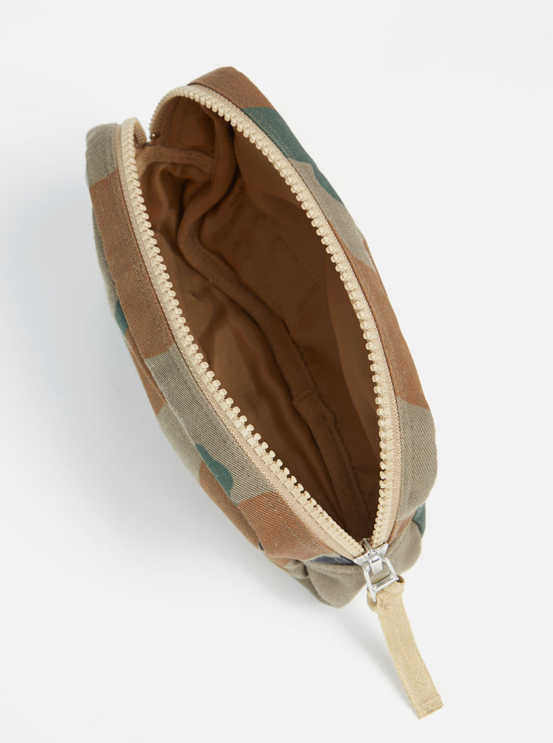 Universal Works Medium Accessory Pouch in Twill Camo