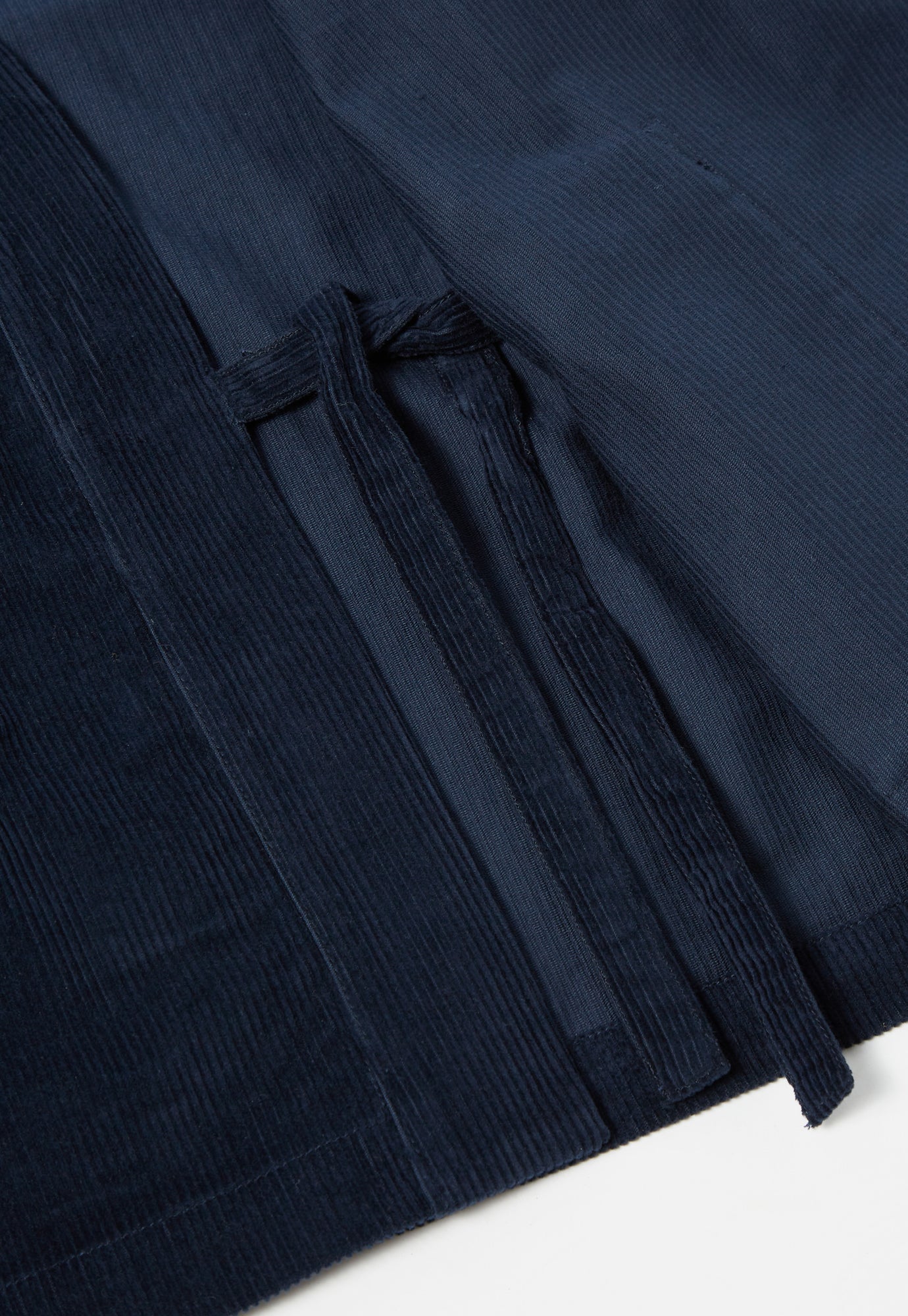 Universal Works Kyoto Work Jacket in Midnight 8 Wale Cord