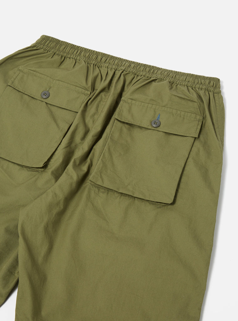 Universal Works Parachute Pant in Olive Fine Twill