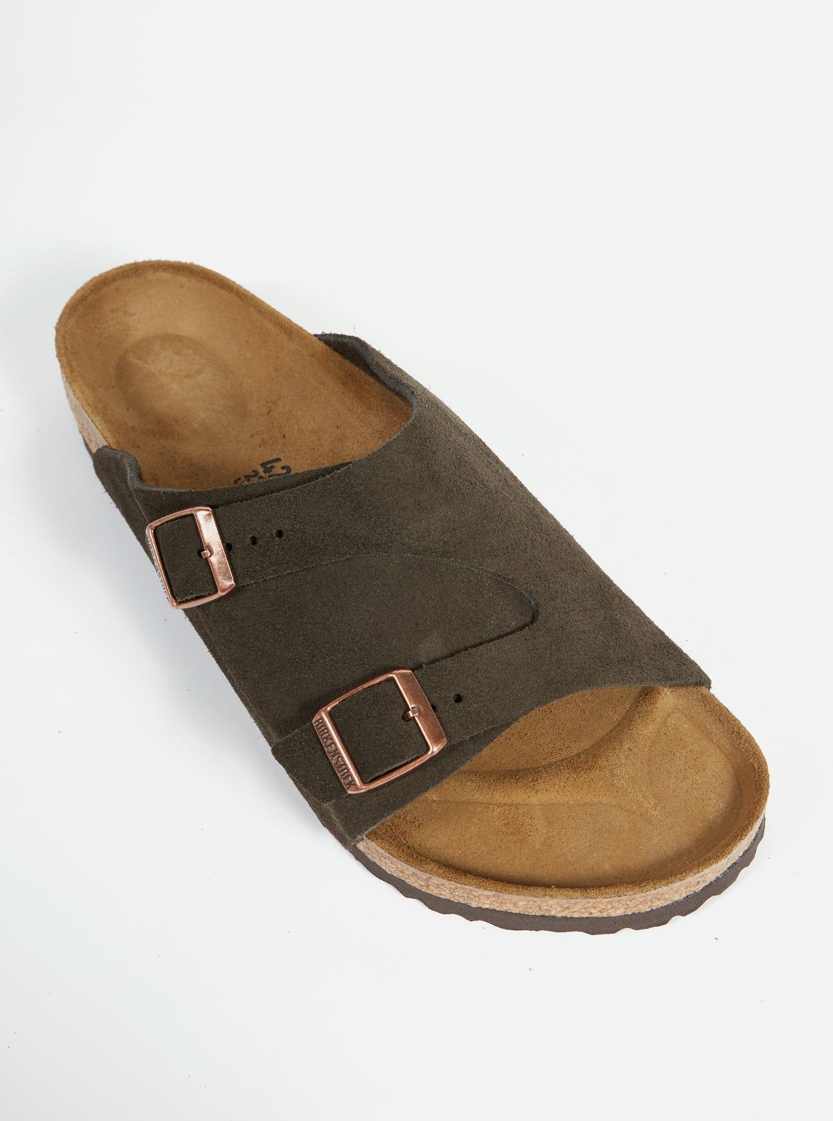 Birkenstock Zürich in Mocha Suede